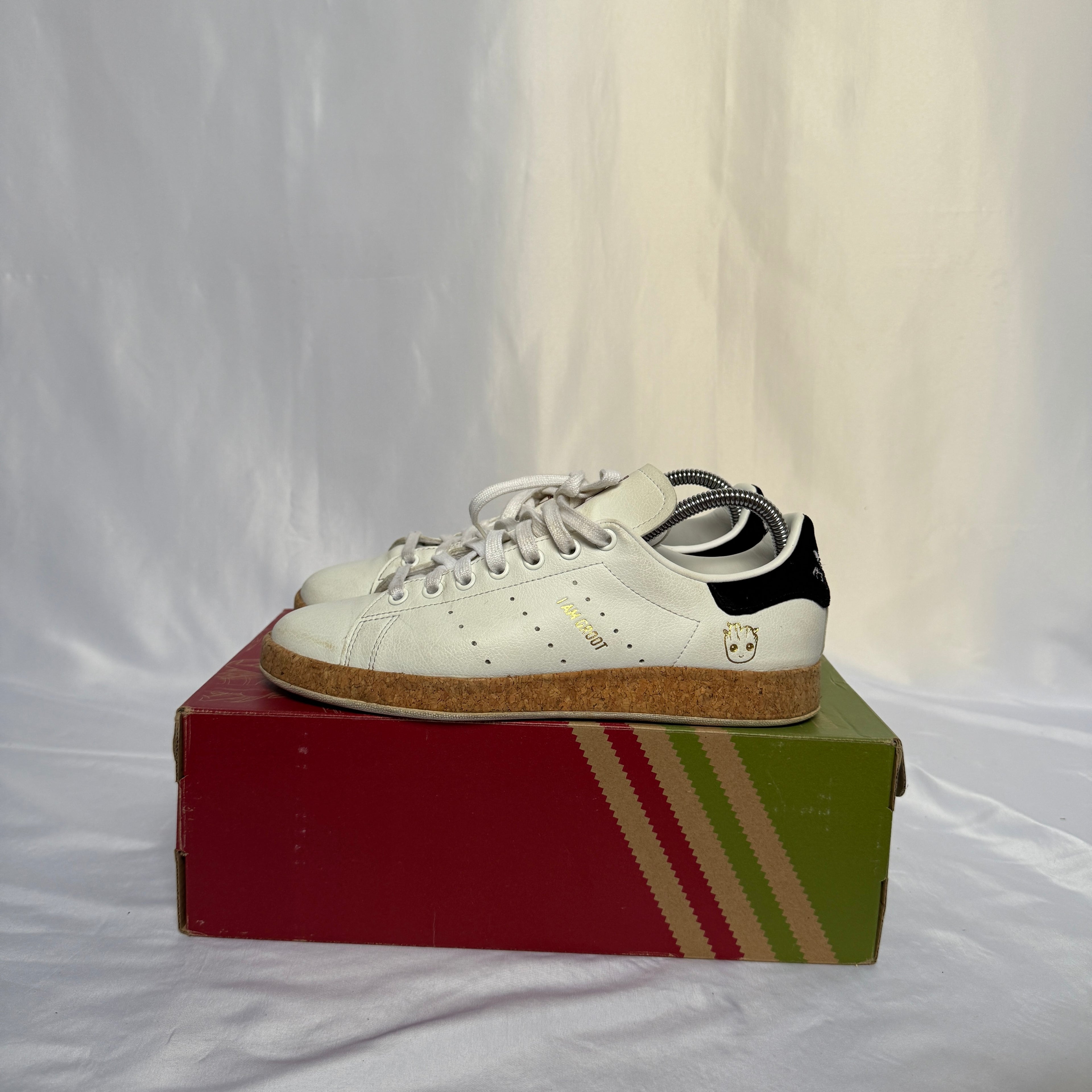 Adidas Sneaker Stan Smith x Marvel x I am Groot – Größe 40 2/3