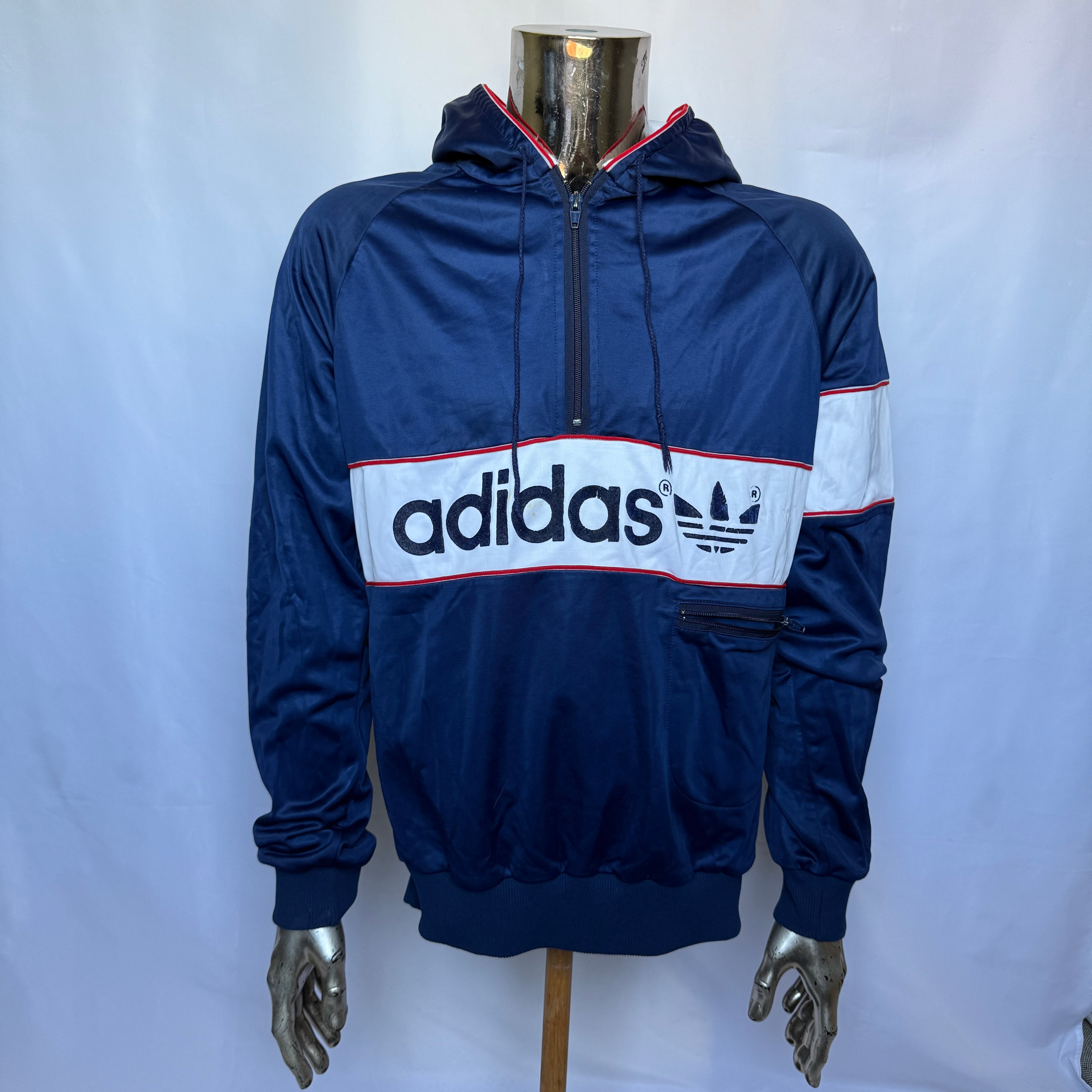 Adidas Originals Hoodie am- (Made in Austria) – Release 1980er Vintage – Größe M
