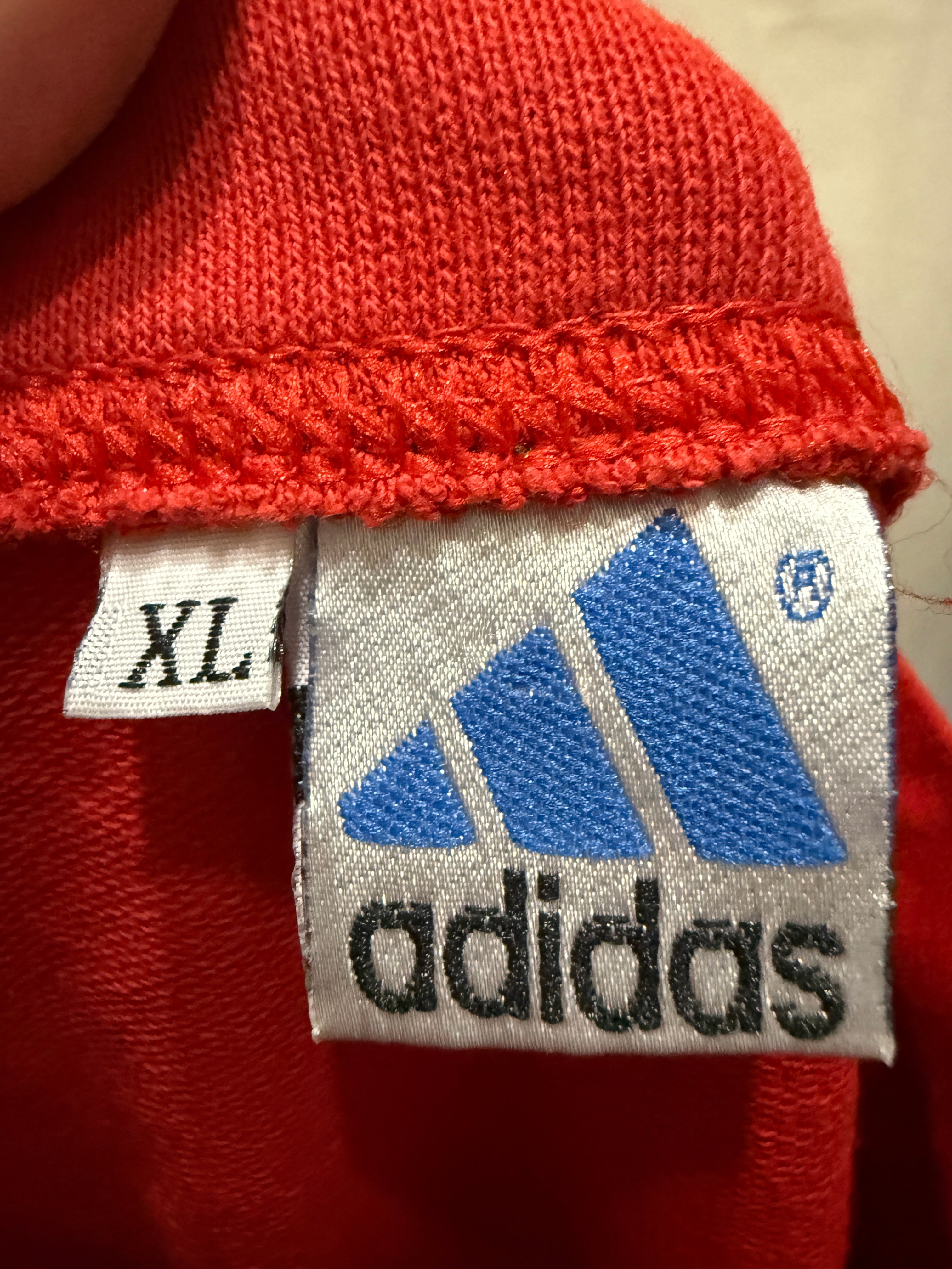 Adidas Sports T-Shirt / Shirt – Classic Logo – frühe 00er Vintage – Größe XL