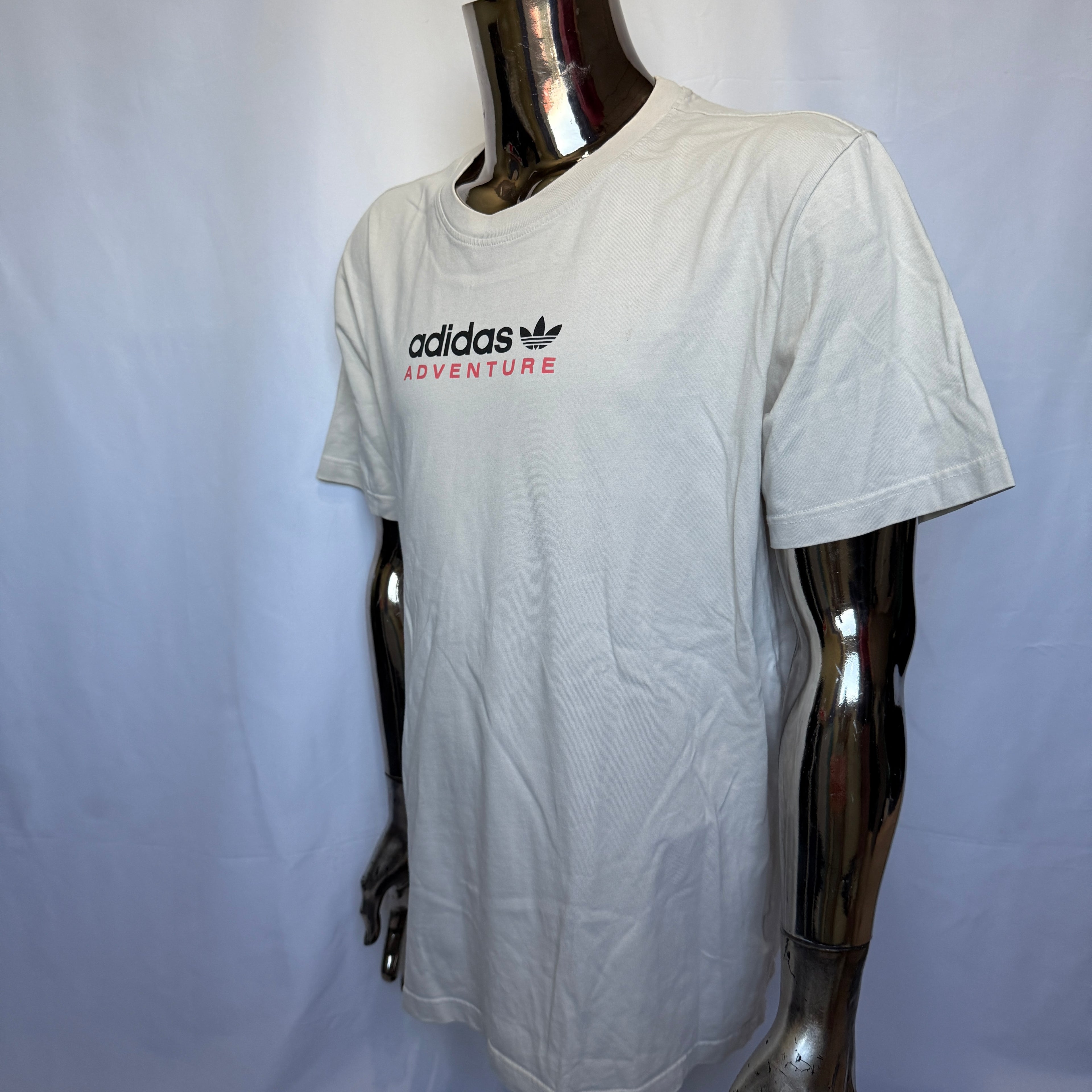 Adidas Originals T-Shirt / Shirt – “Adventure Mountain Graphic” – Größe L