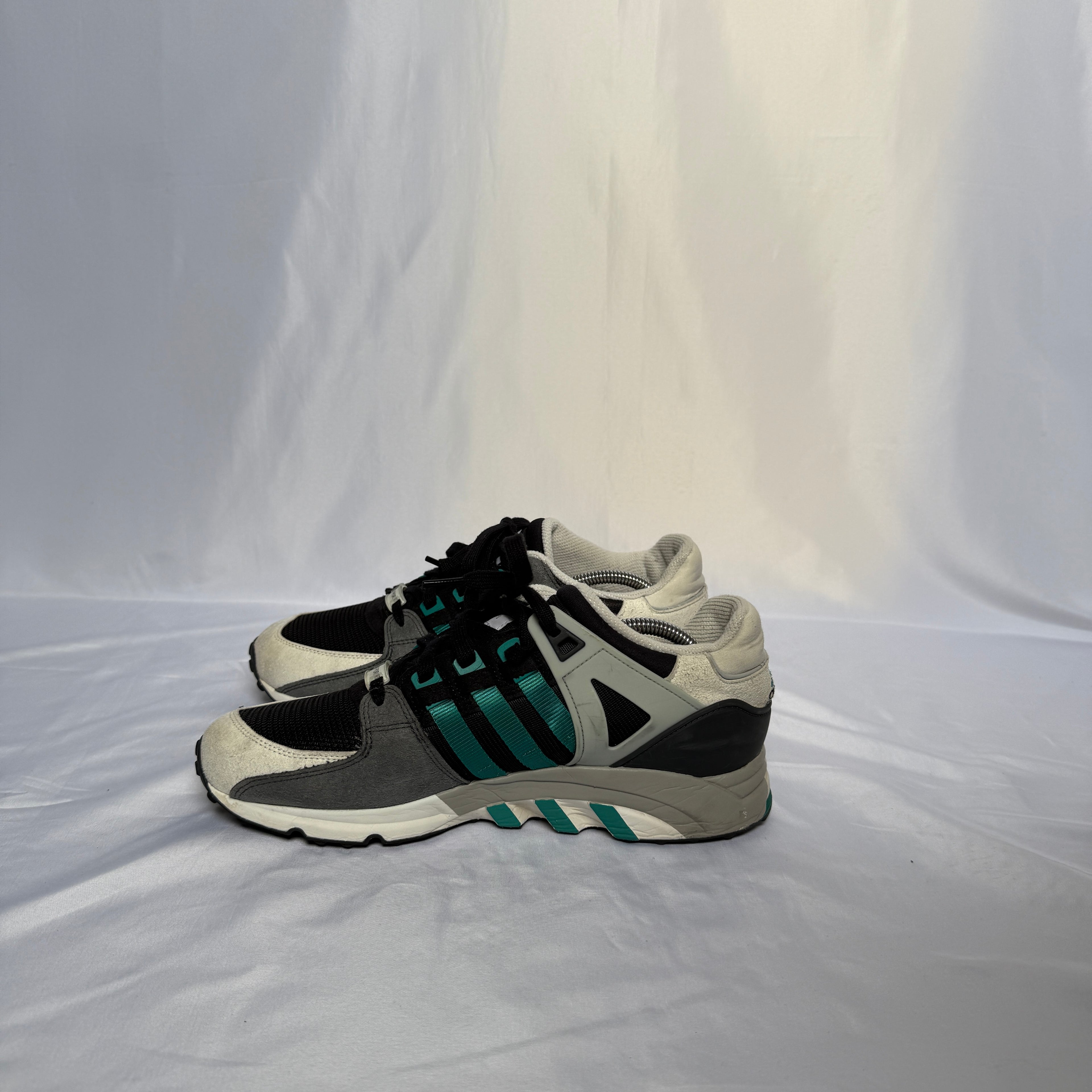 Adidas EQT Support 93 Consortium – Black/Green/White – Größe 44 (US 10,5)