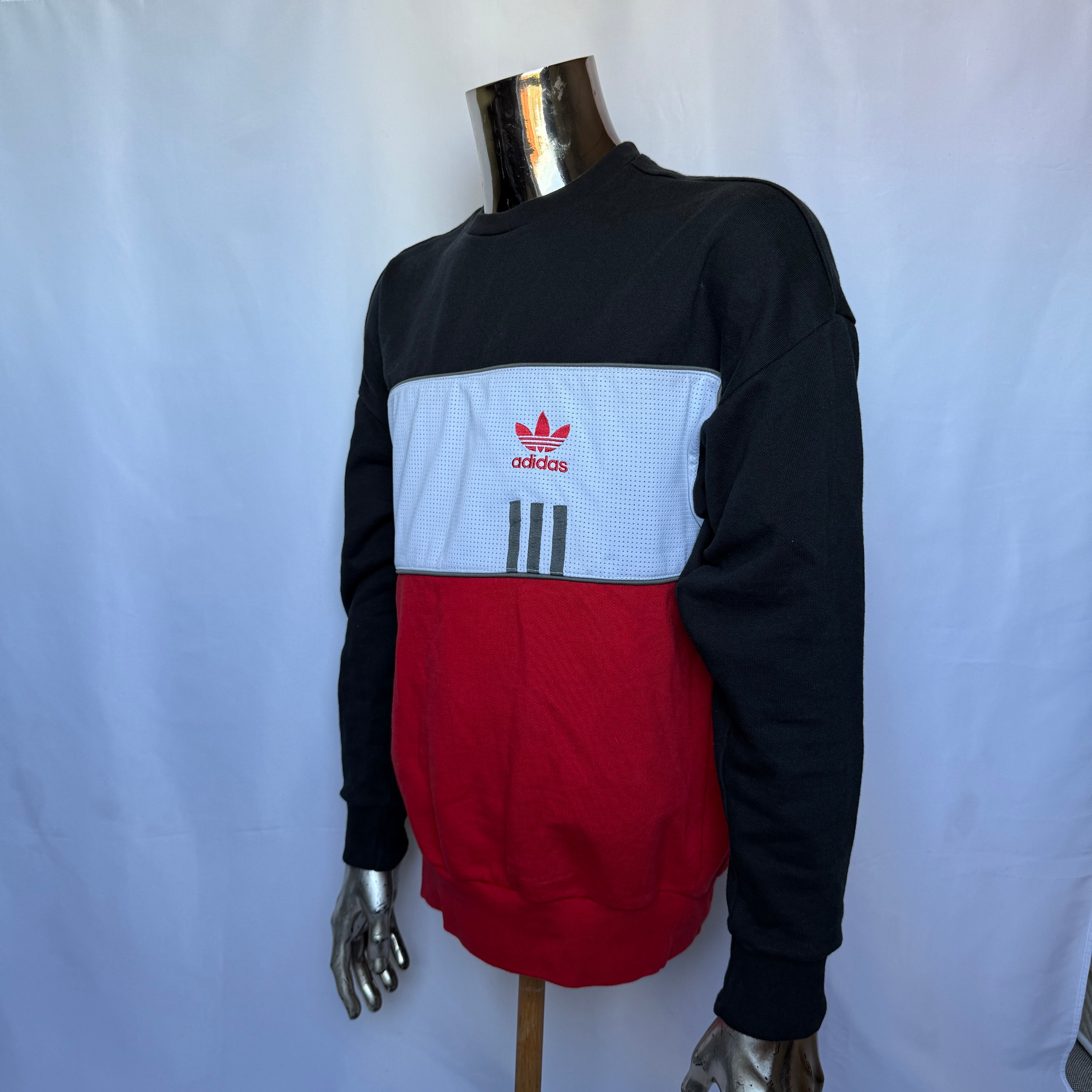 Adidas Originals Sweatshirt / Pullover – Retro Streetwear Style - Größe M