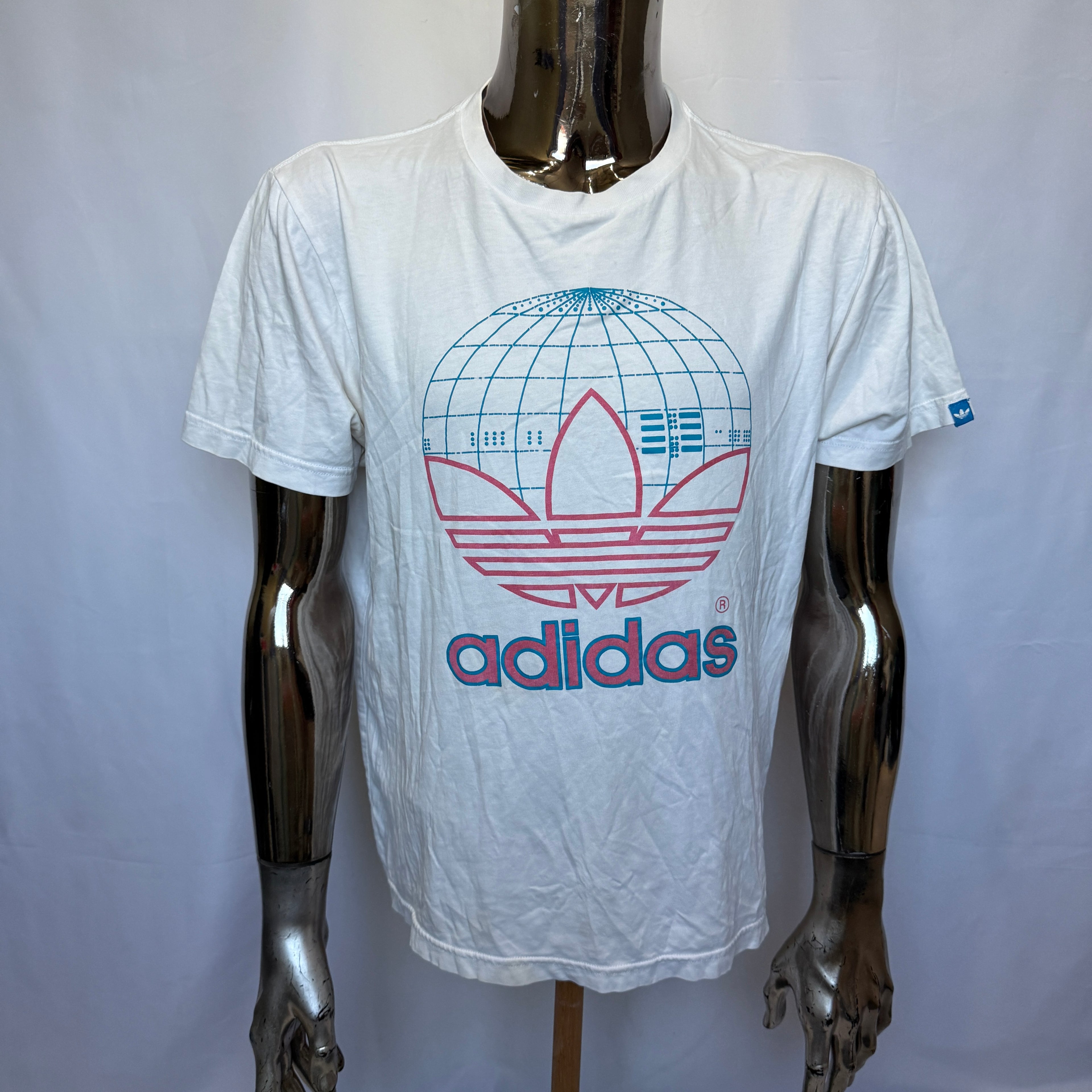 Adidas Originals T-Shirt / Shirt – 00er Jahre Vintage - Größe L