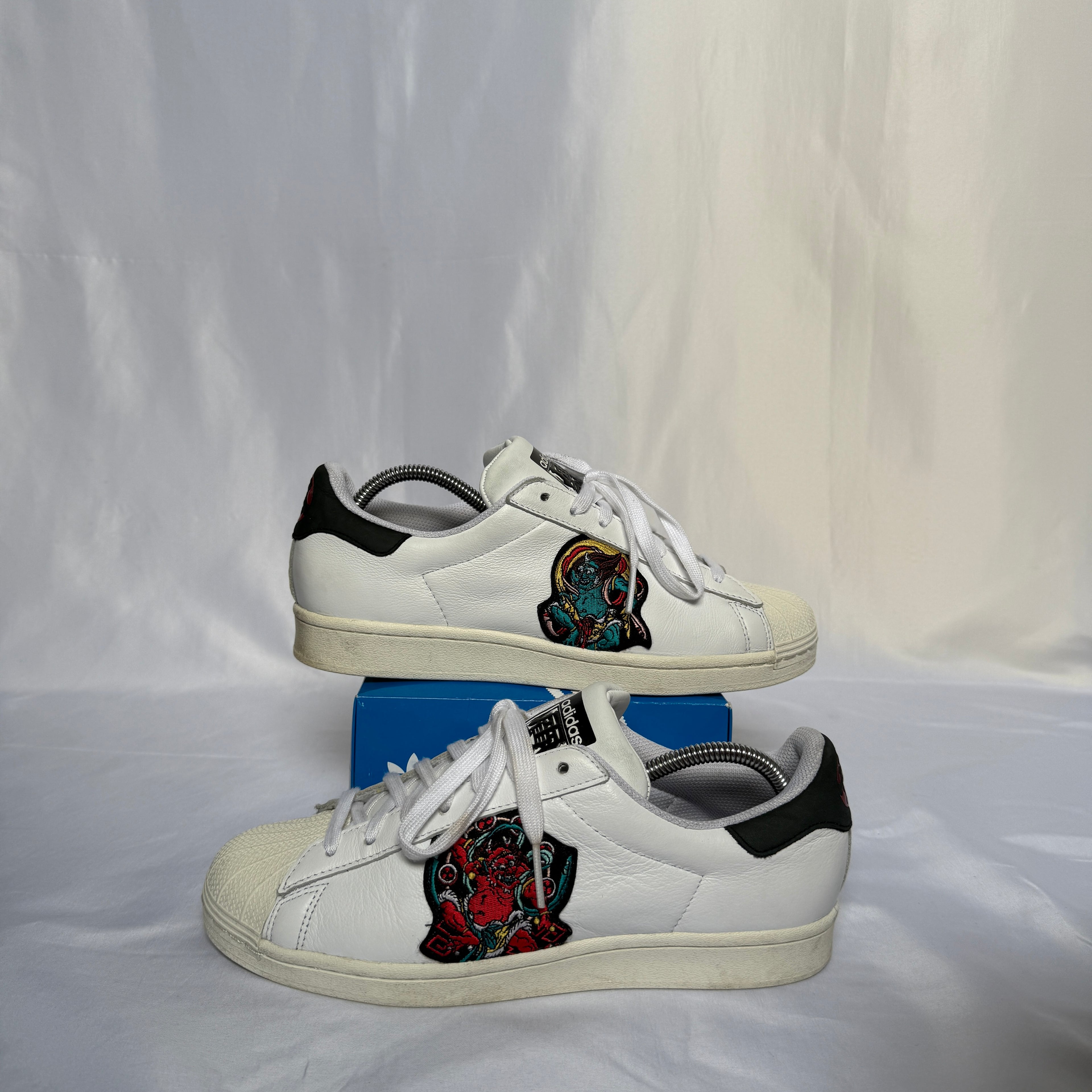 Adidas Superstar 80s Chinese New Year (2020) – Weiß – Größe 42⅔ (US 9)