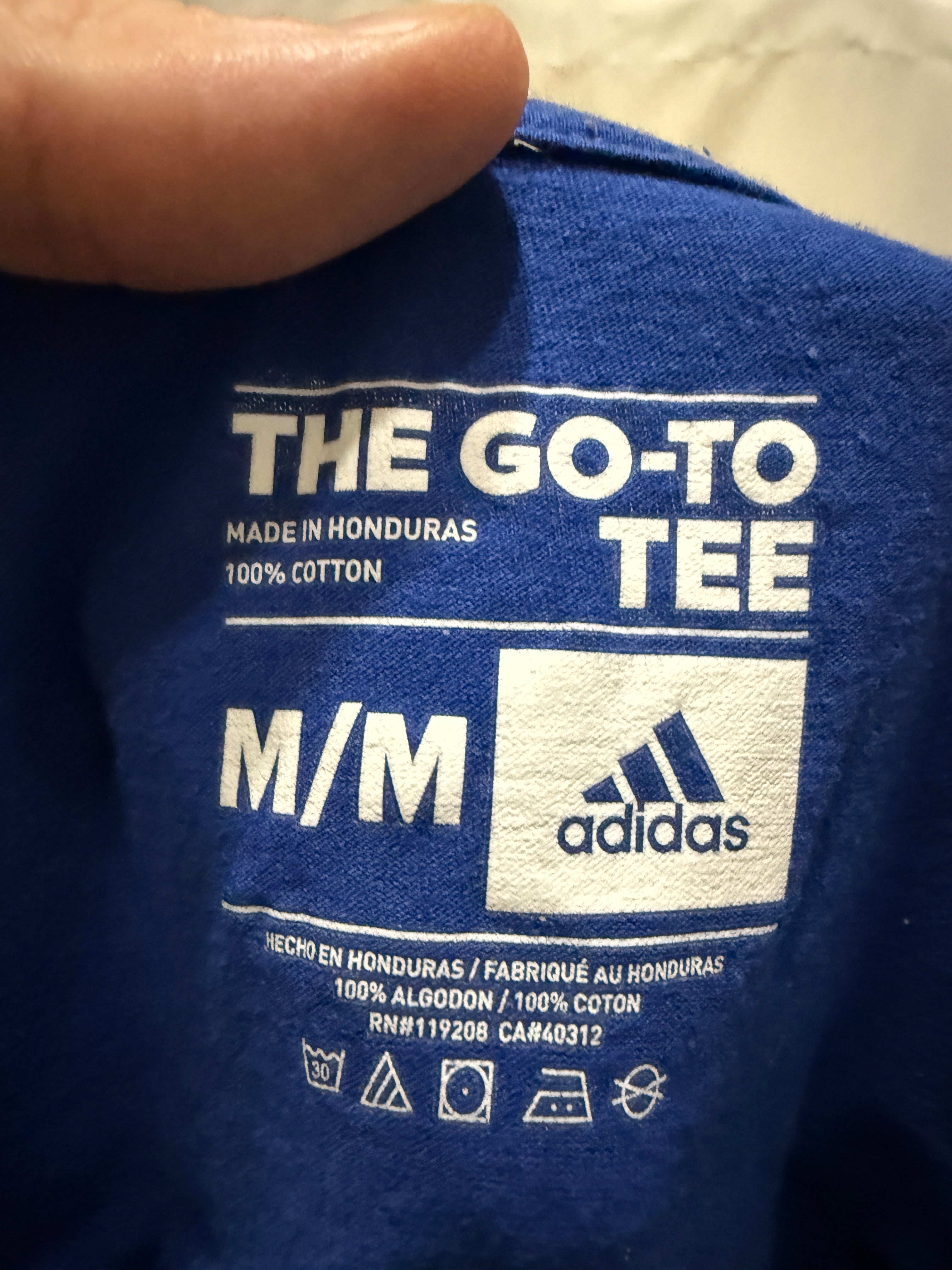 Adidas NBA T-Shirt / Shirt – Golden State Warriors #30 Curry – Größe M