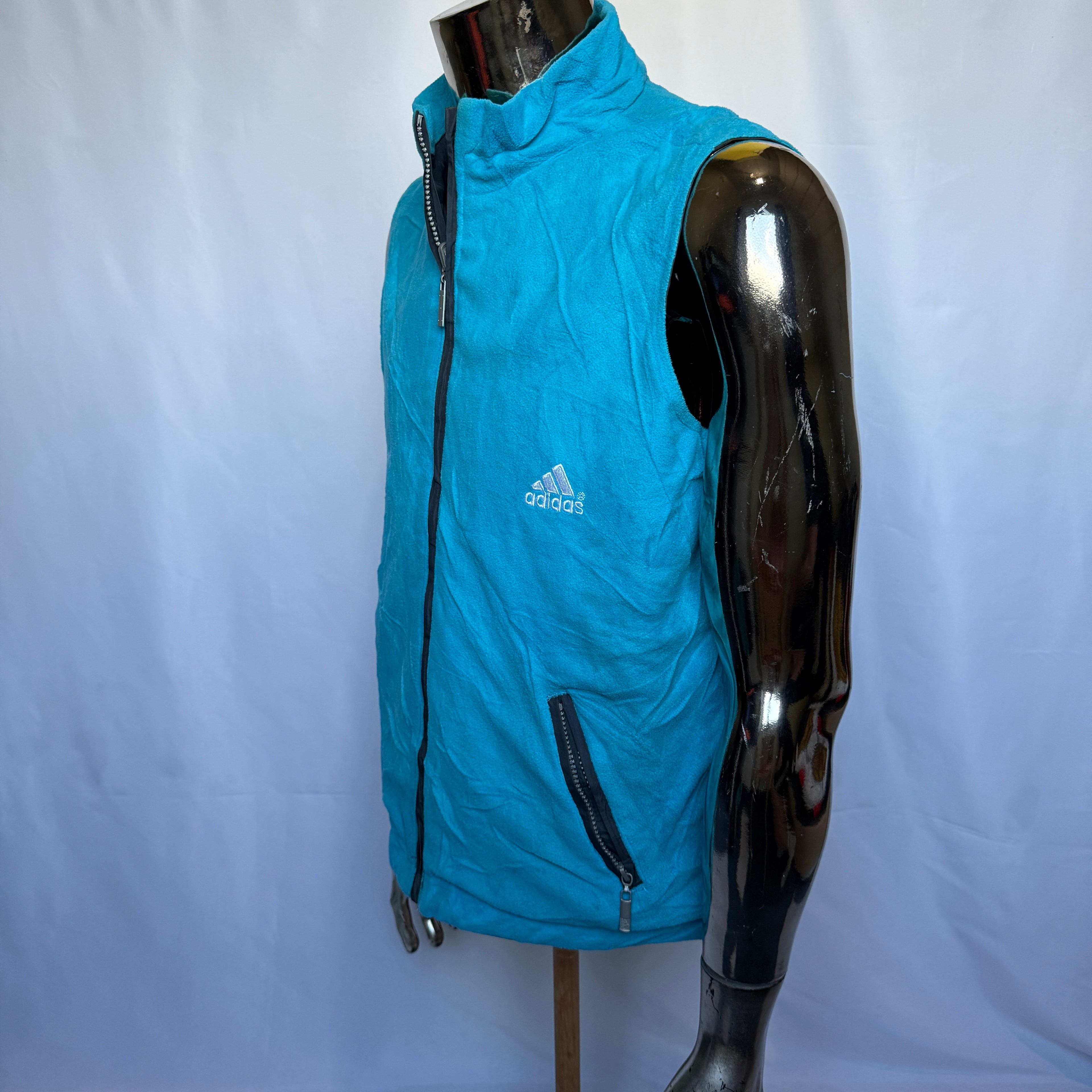 Adidas UEFA Champions League Wende Weste / Jacke – Seltenheit (Promo / Staff) - Größe XS (eher S)