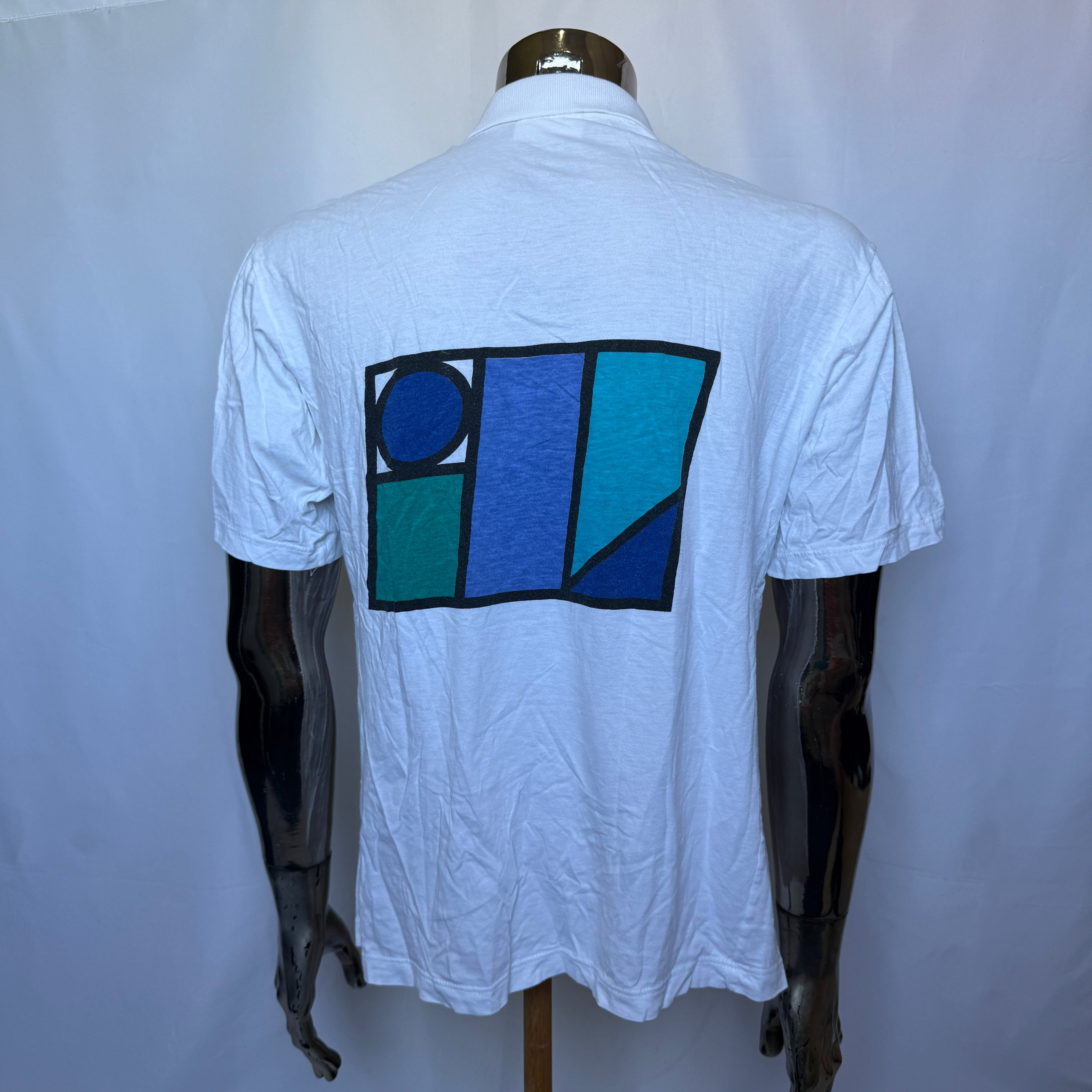 Adidas Originals Polo – Made in France – frühe 80er (Vintage / Rarität) -Größe XL