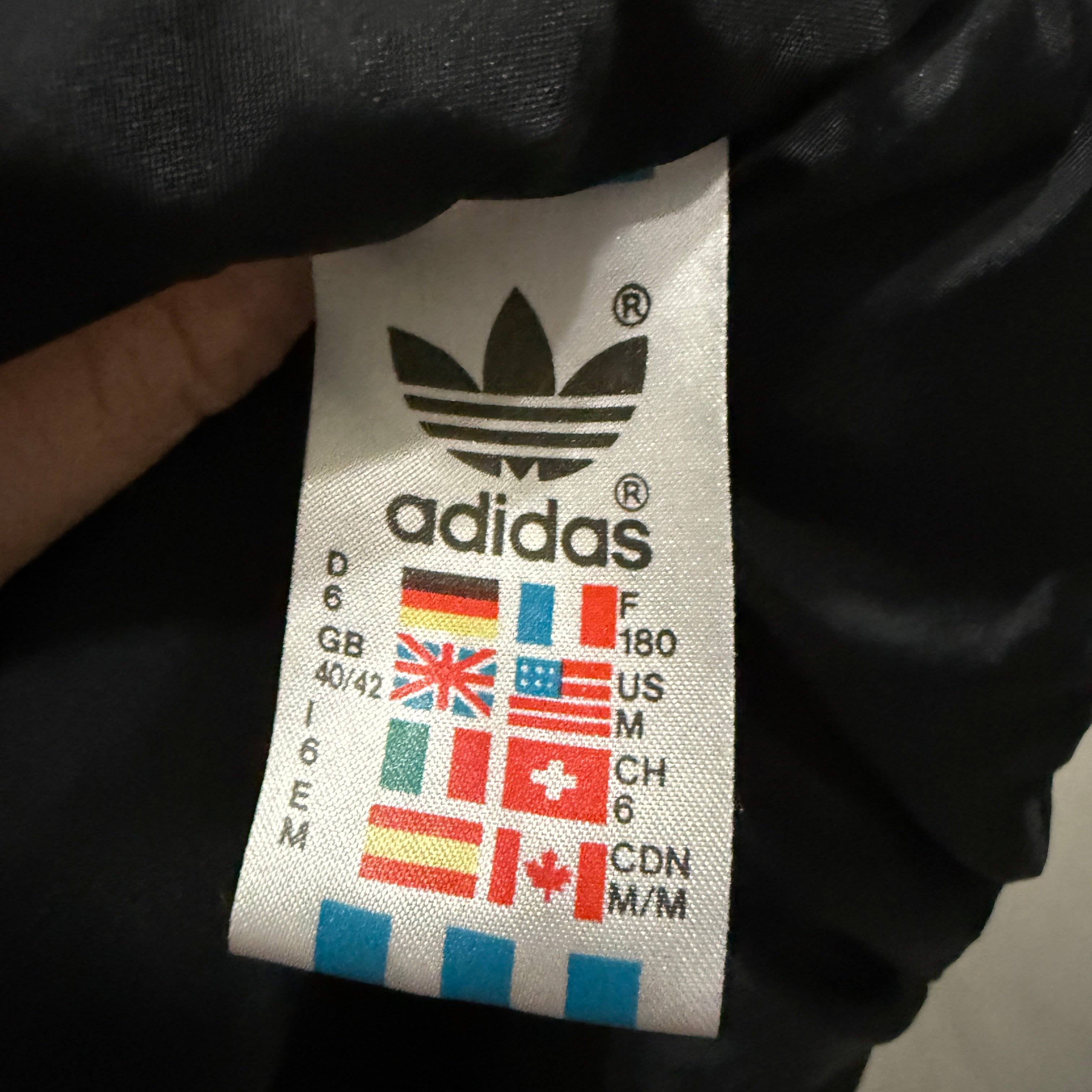 Adidas Jacke (Winterjacke – frühe 90er Jahre Vintage / seltenes Design - Größe M