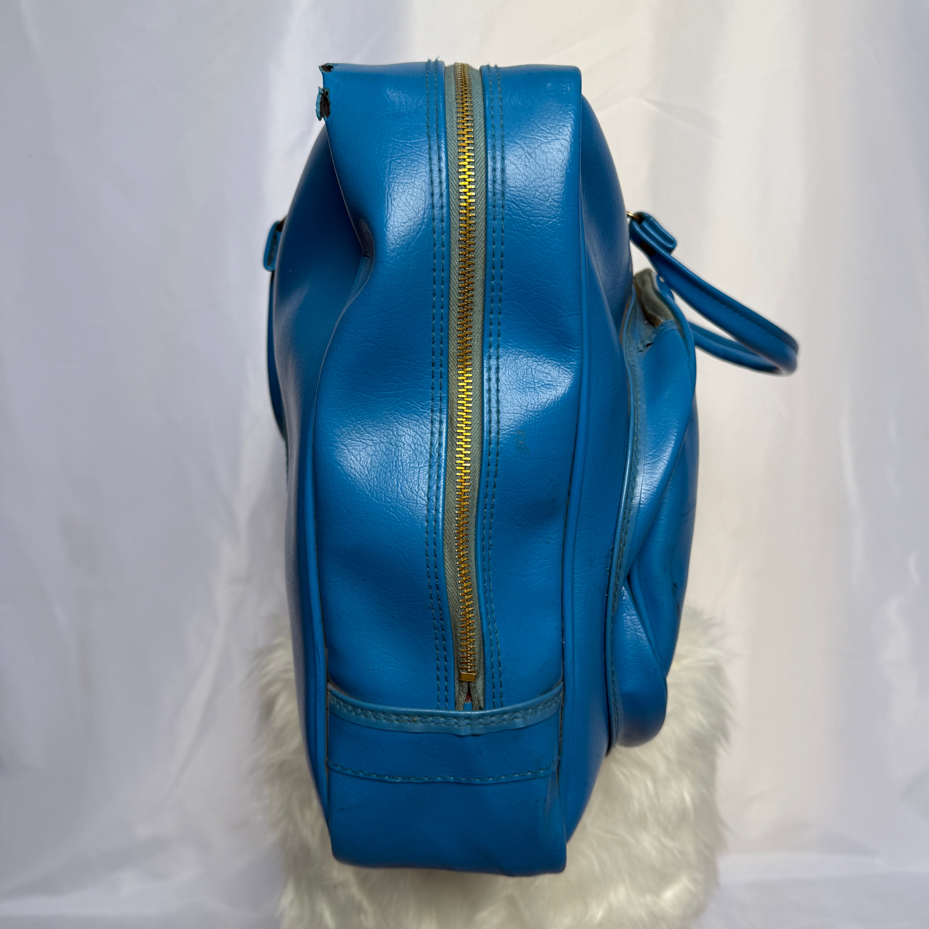 Adidas Vintage Tennis Tasche – Blue – Made in Taiwan – späte 70er frühe 80er Jahre