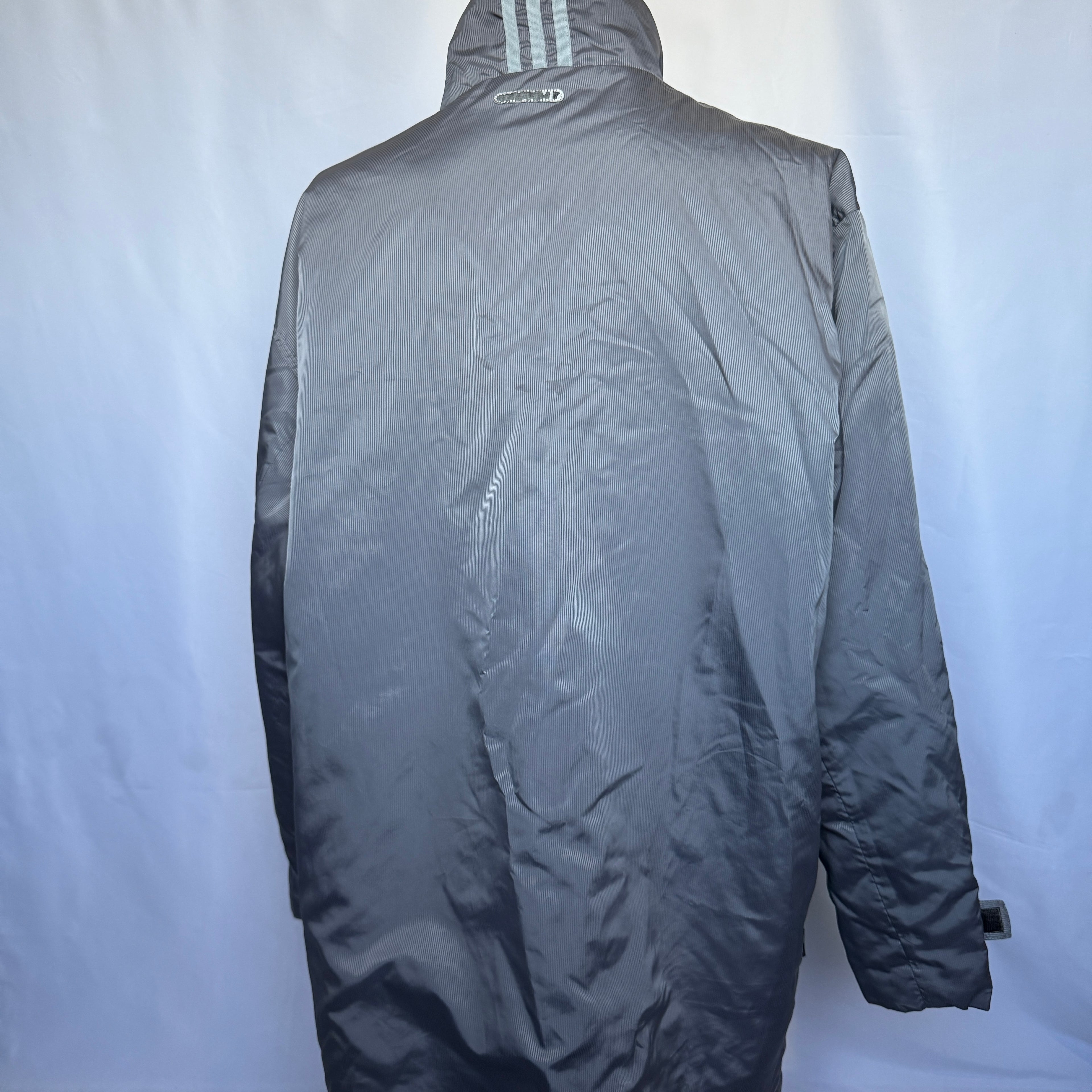 Adidas Jacke (Winterjacke) – frühe 00er Jahre Vintage - Größe M
