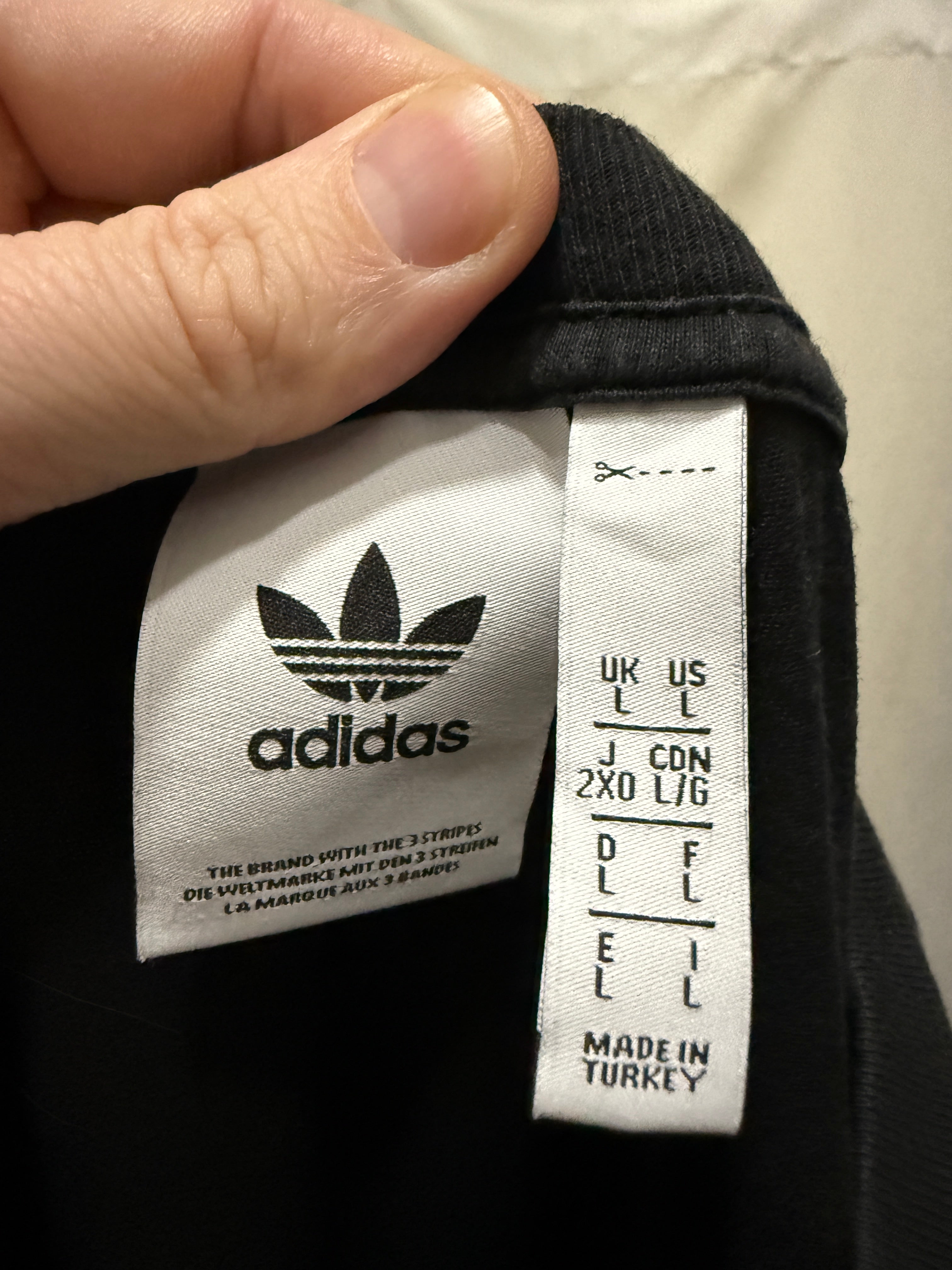 Adidas Originals T-Shirt – “Super A – Triple Tone Tank” – Retro Graphic Style - Größe L