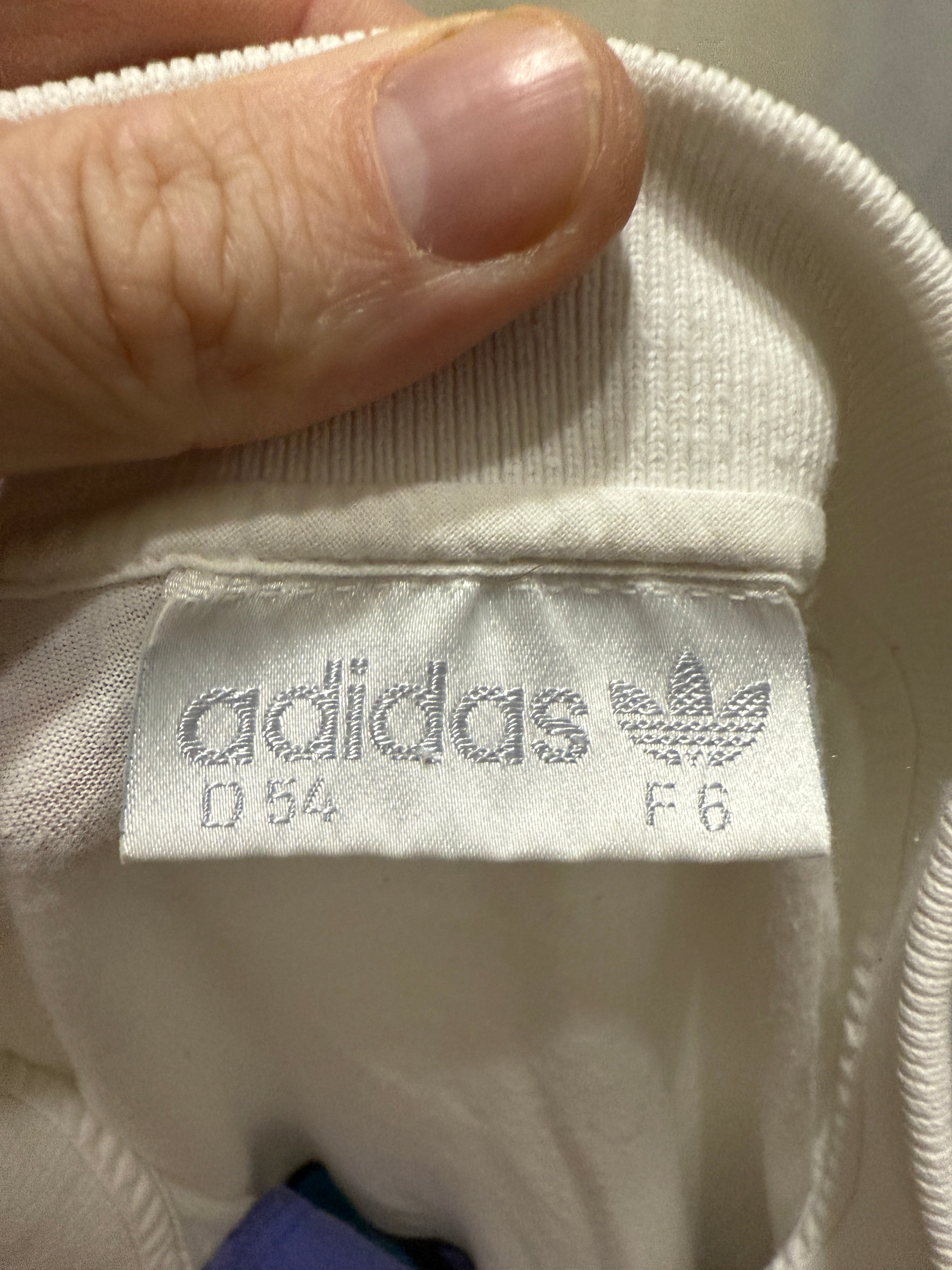 Adidas Originals Polo – Made in France – frühe 80er (Vintage / Rarität) -Größe XL