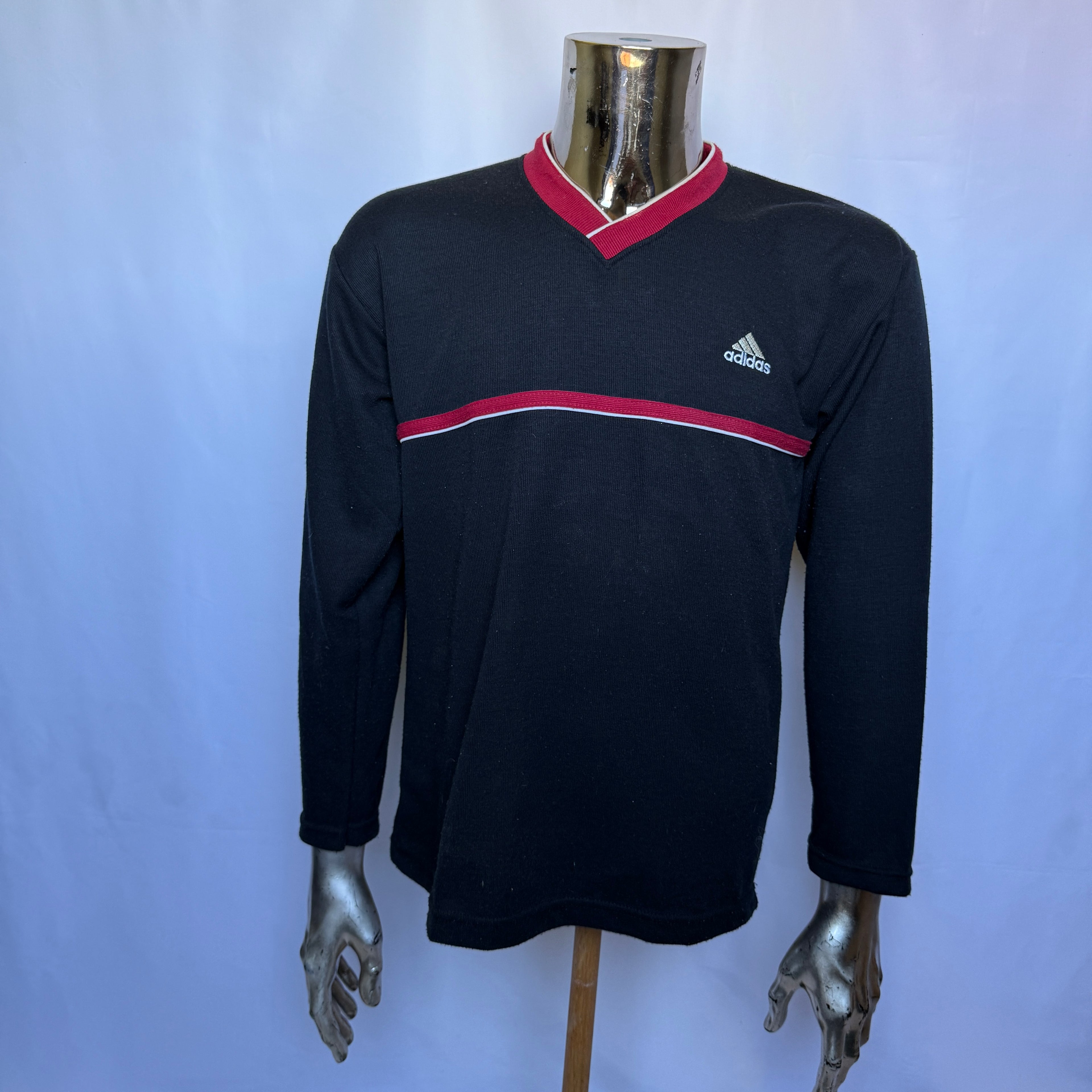 Adidas Equipment Sweatshirt / Pullover – frühe 90er Jahre Vintage - Größe M