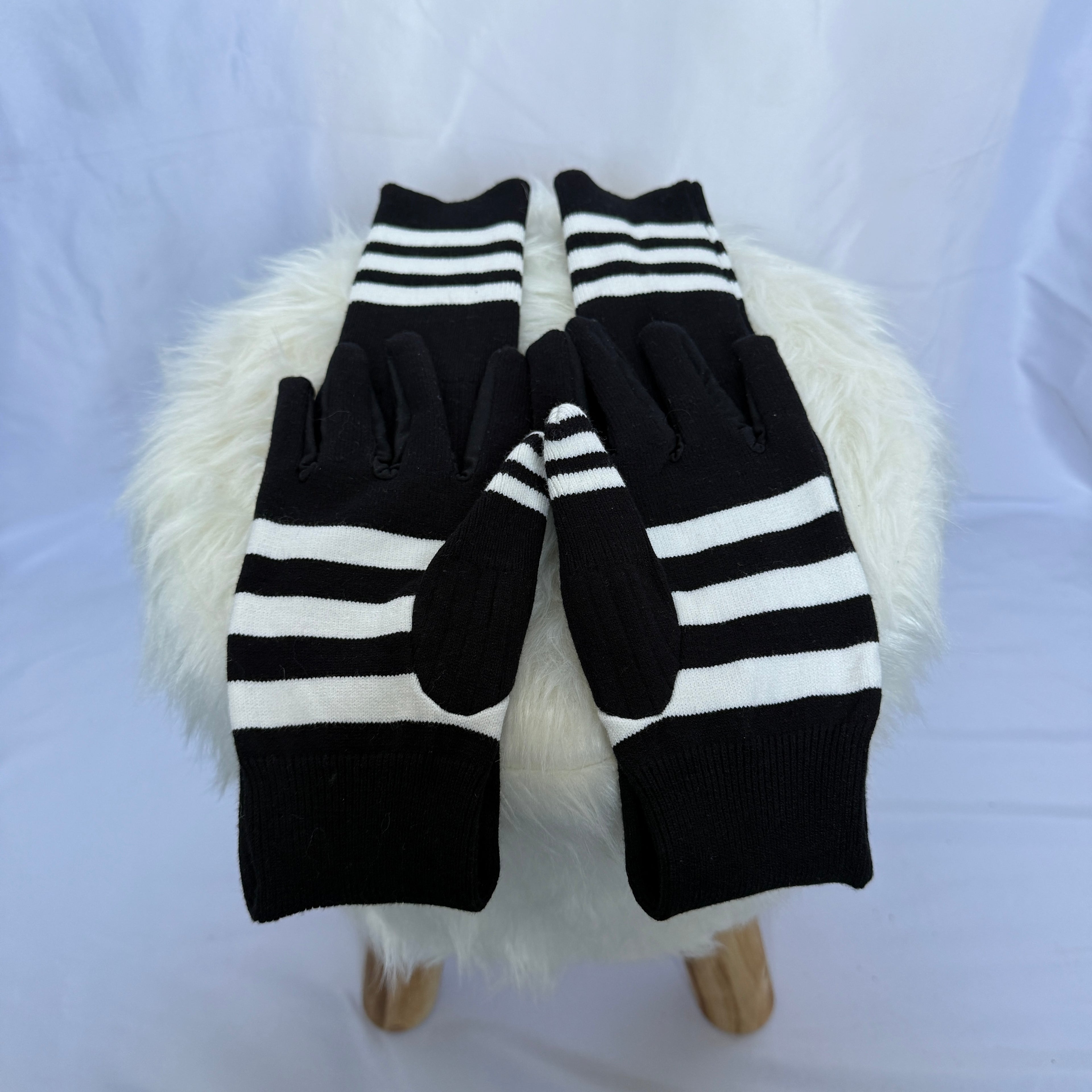 Adidas Originals Winterhandschuhe mit 3-Streifen - langer Arm (Retro)