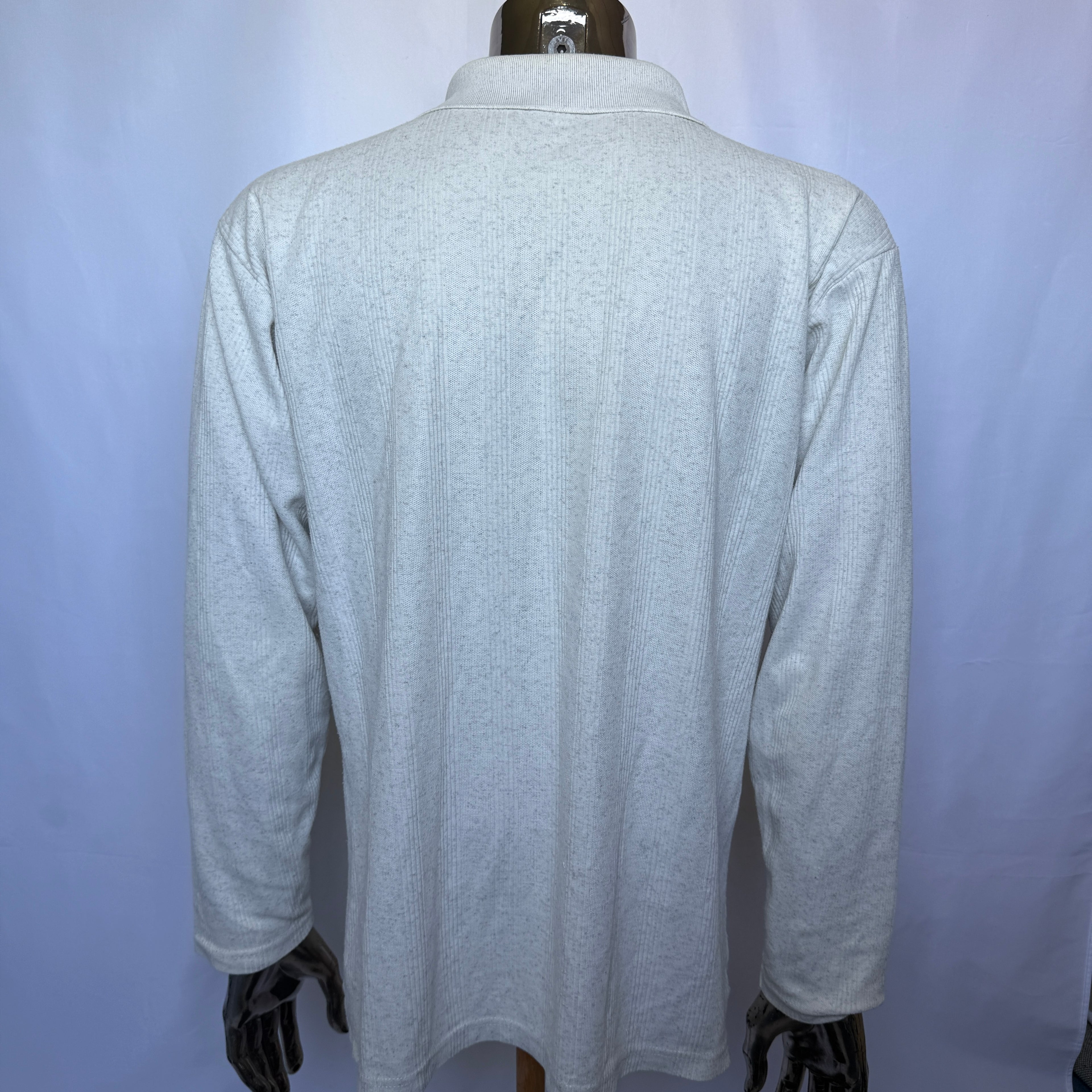 Adidas Equipment Longsleeve / Polo – 90er Jahre Vintage - Größe L