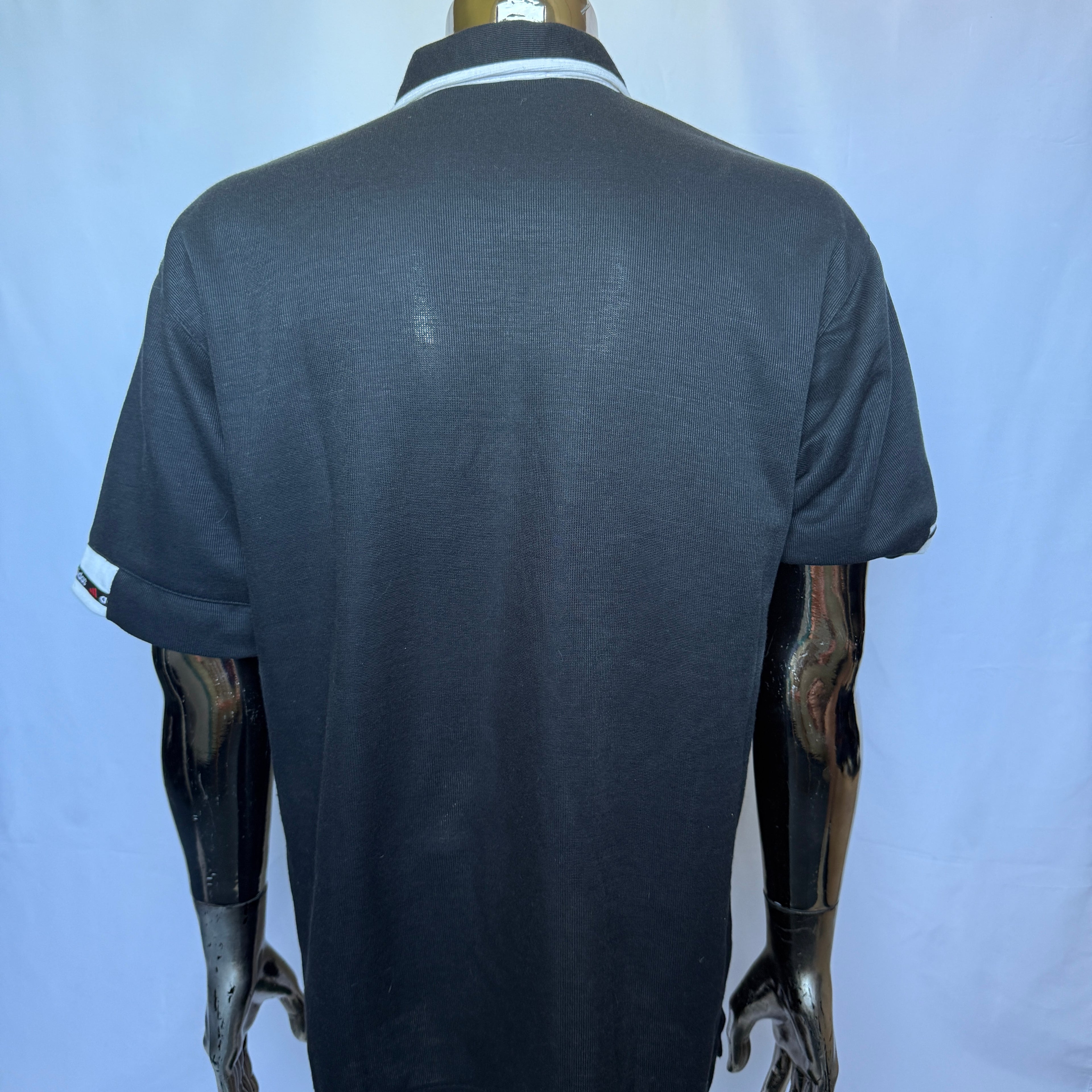 Adidas Equipment Polo Shirt – späte 90er Jahre Vintage - Größe XL