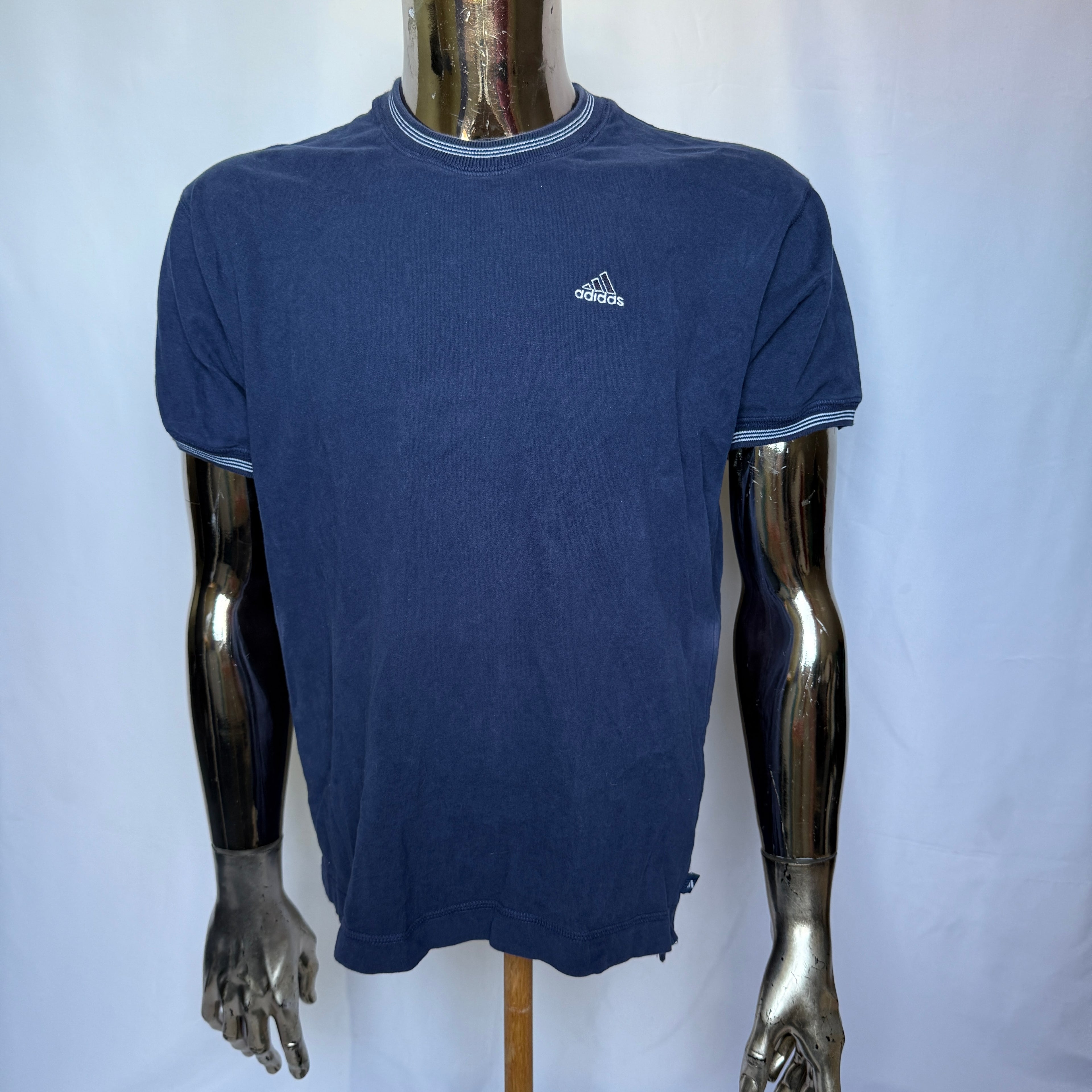 Adidas T-Shirt – Made in Europe – 90er Jahre Vintage - Größe M