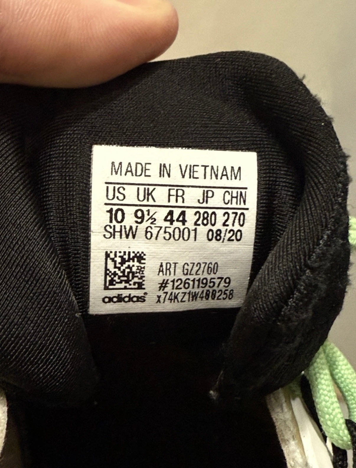 Adidas ZX 2K Boost x Star Wars “Boba Fett” – Limited – Größe 44 (US 10,5)