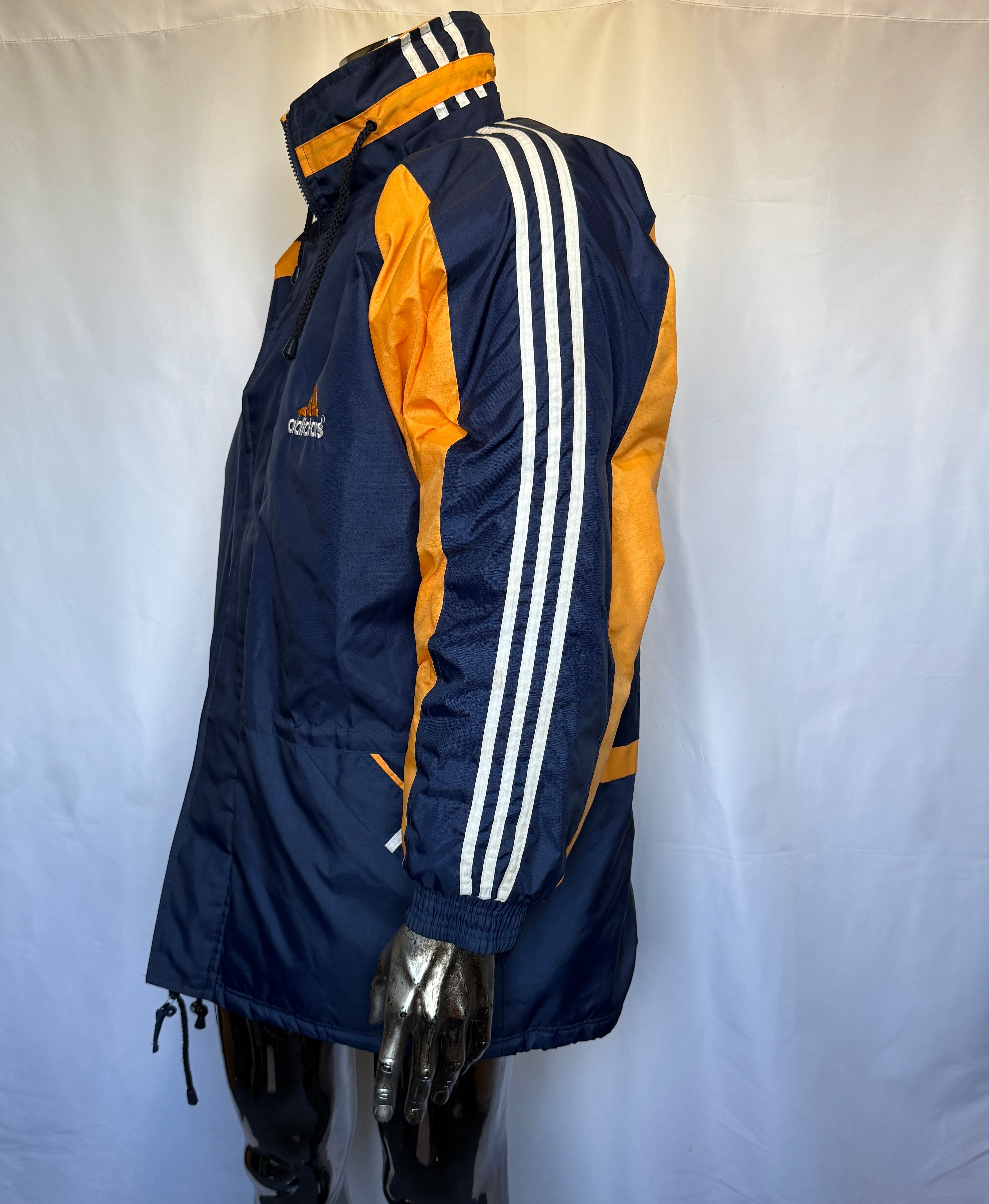 Adidas Equipment Jacke (Winterjacke) – frühe 90er Jahre Vintage - Größe L