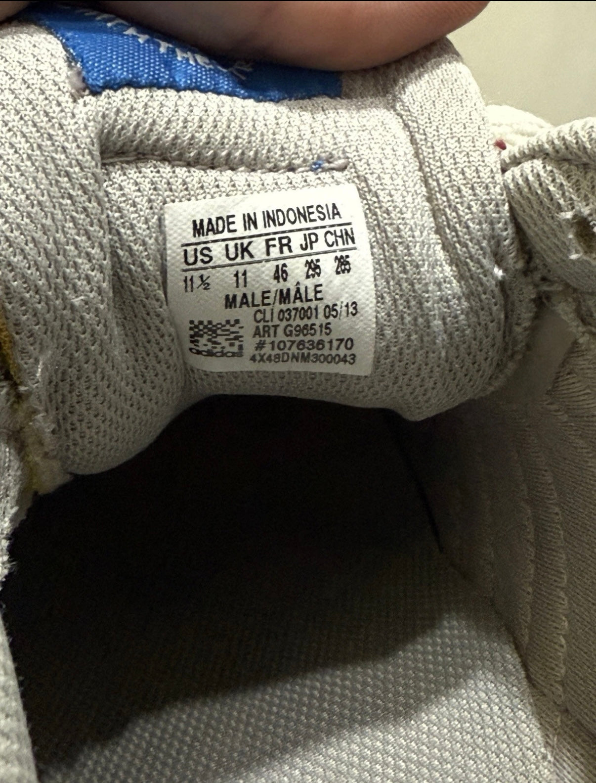 Adidas ZX 5000 Response - 2013 Retro – Größe 46 (US 11,5)