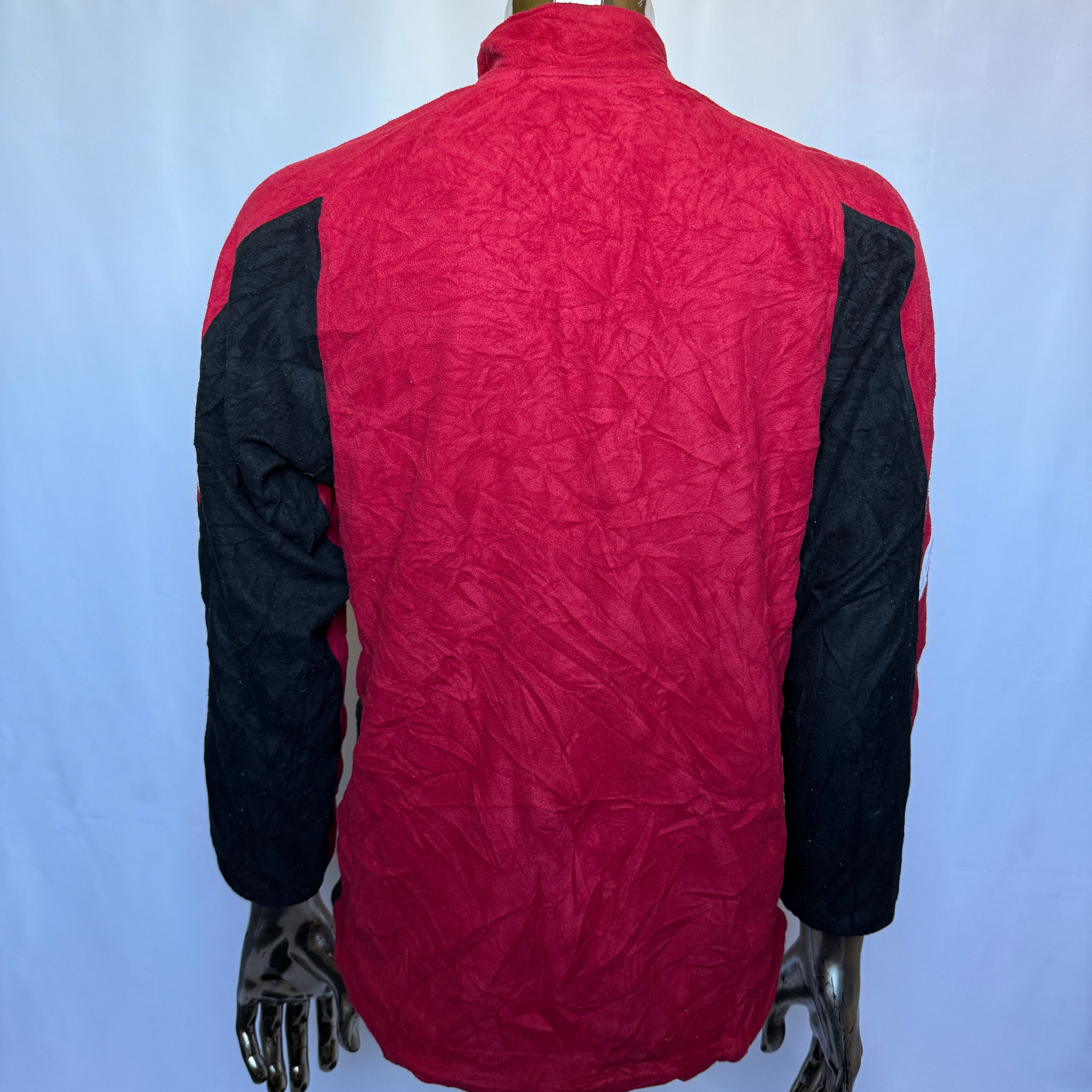 Adidas Pullover Fleece (Sweatshirt / Jacke) – späte 90er Vintage - Größe XS