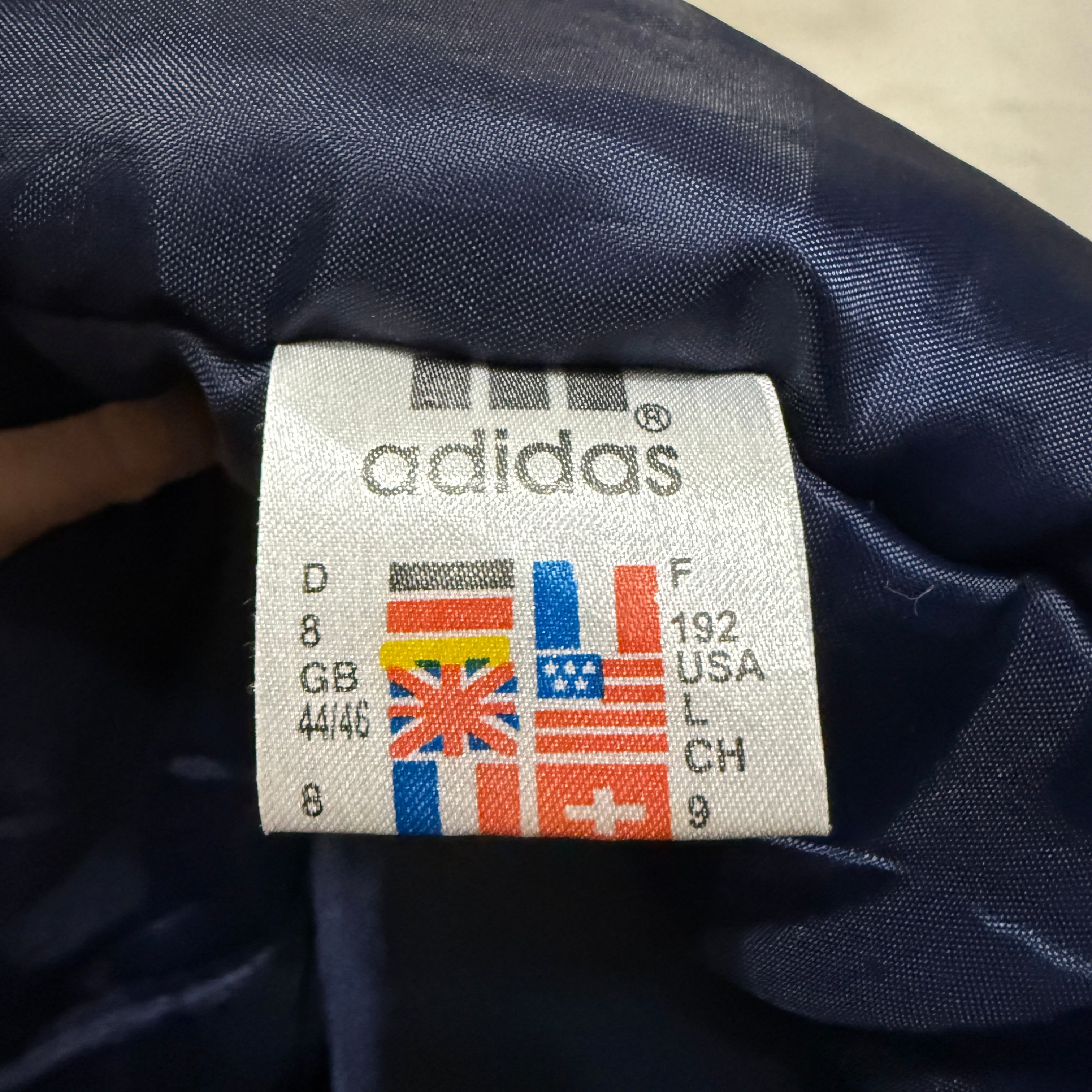 Adidas Equipment Jacke (Winterjacke) – frühe 90er Jahre Vintage - Größe L