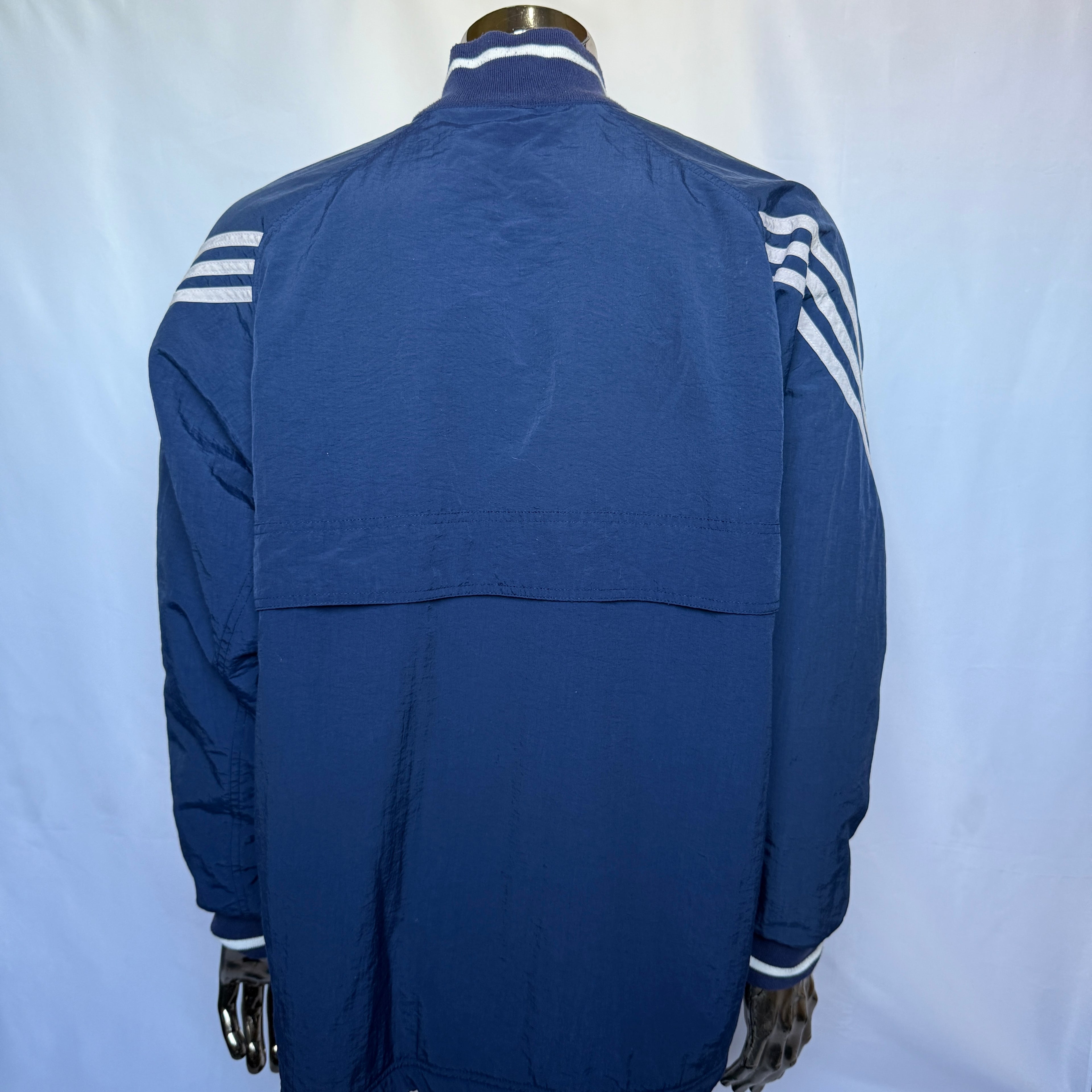 Adidas Originals Windbreaker Half-Zip Pullover / Jacke – späte 90er- Größe M