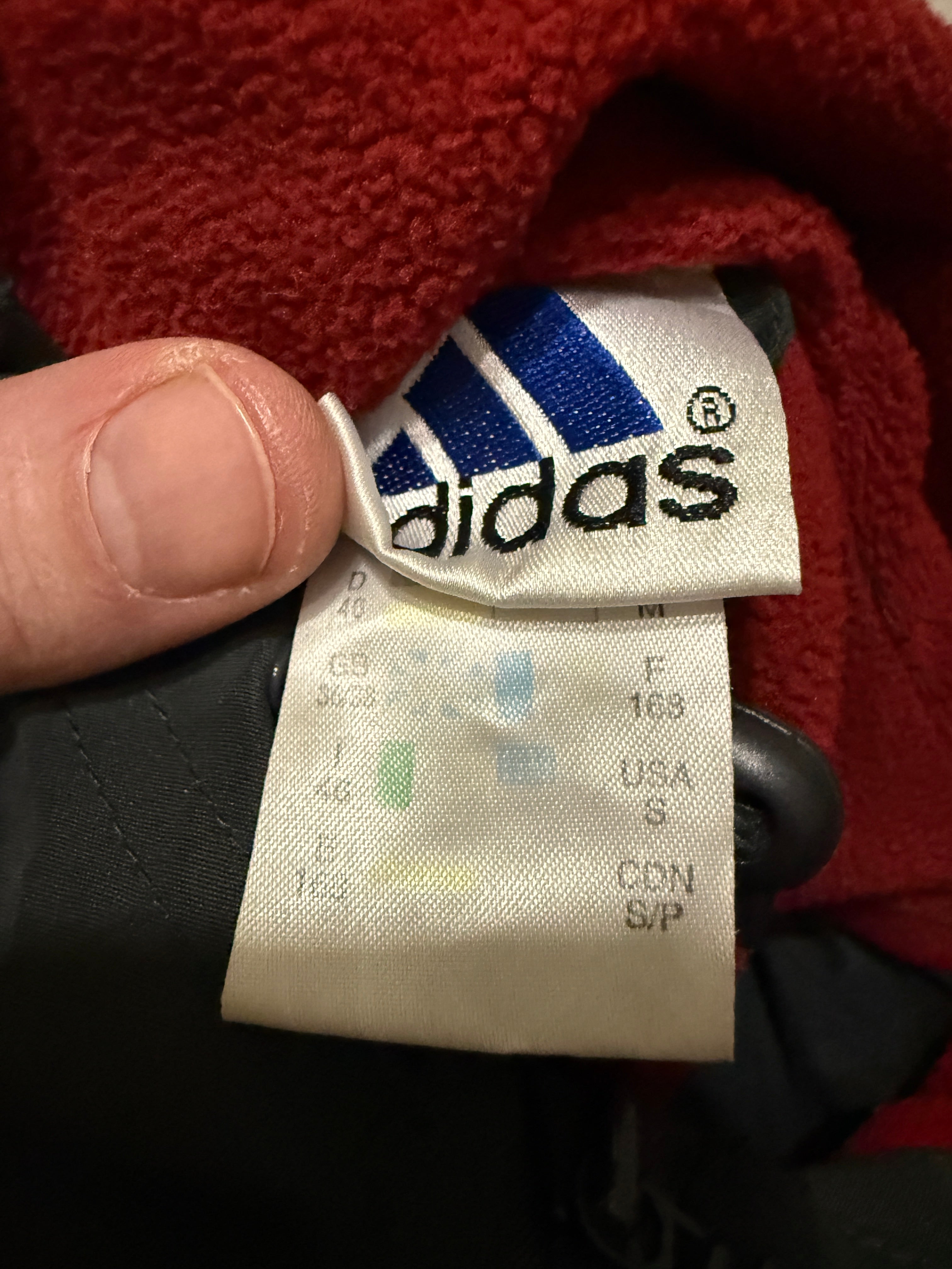 Adidas Anorak – Half-Zip Windbreaker – späte 90er frühe 00er Vintage - Größe M