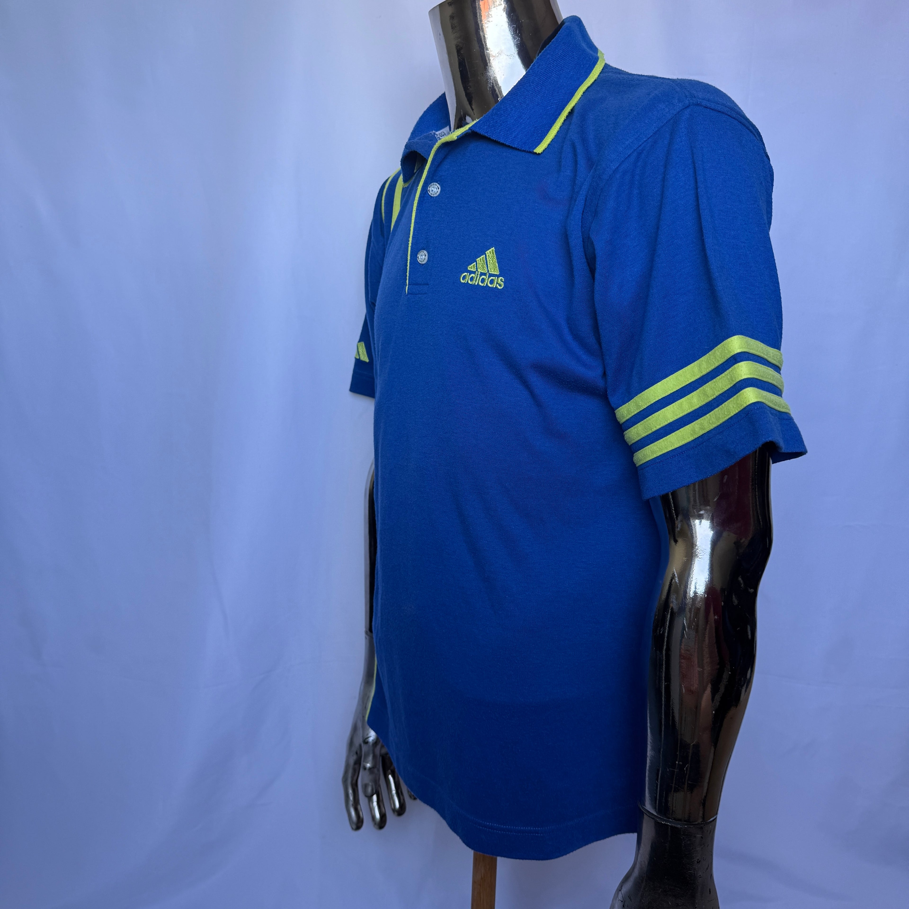 Adidas Polo Shirt – 00er Jahre Vintage – Größe M