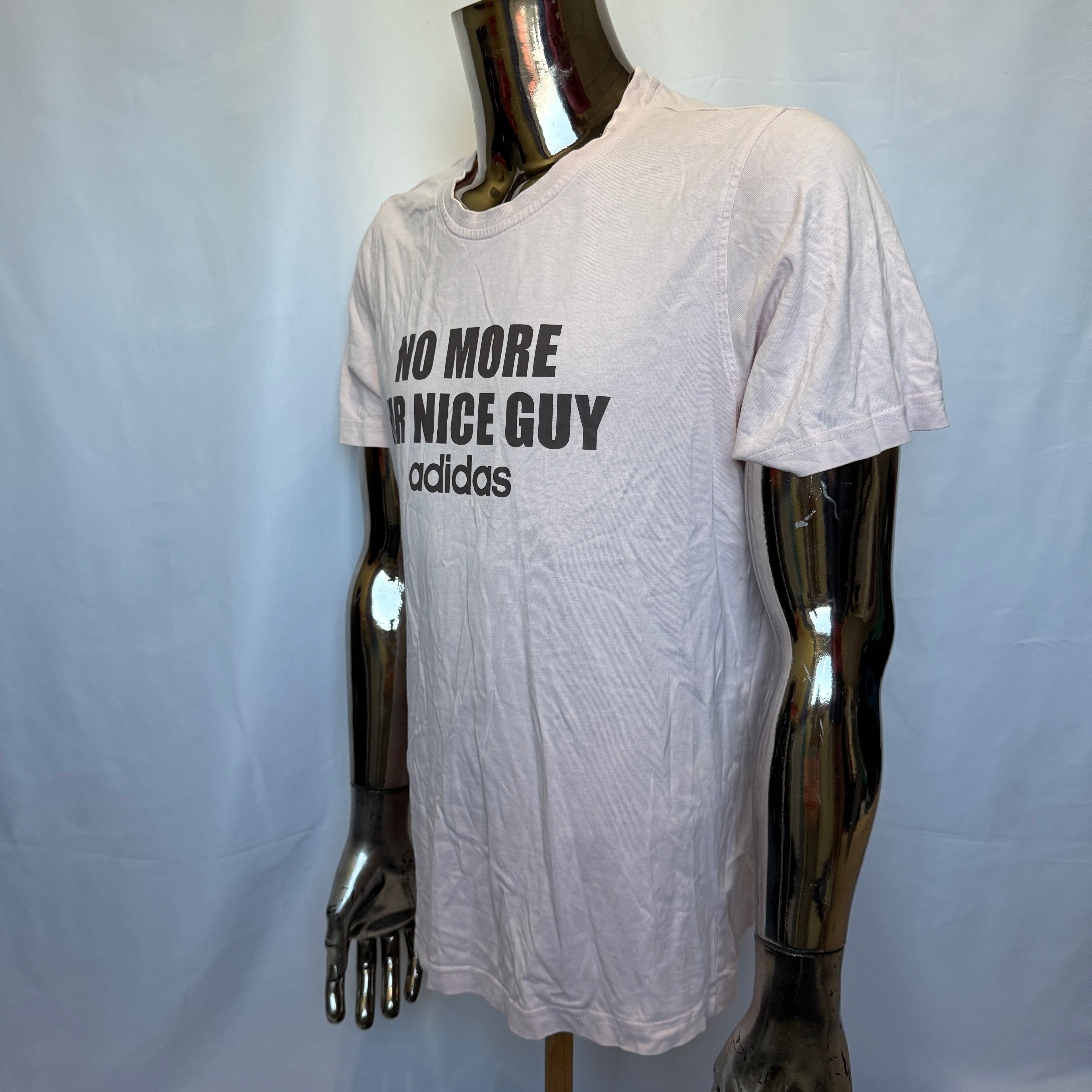 Adidas Originals T-Shirt / Shirt – “No More Mr. Nice Guy” – SAMPLE / Prototyp - Größe M