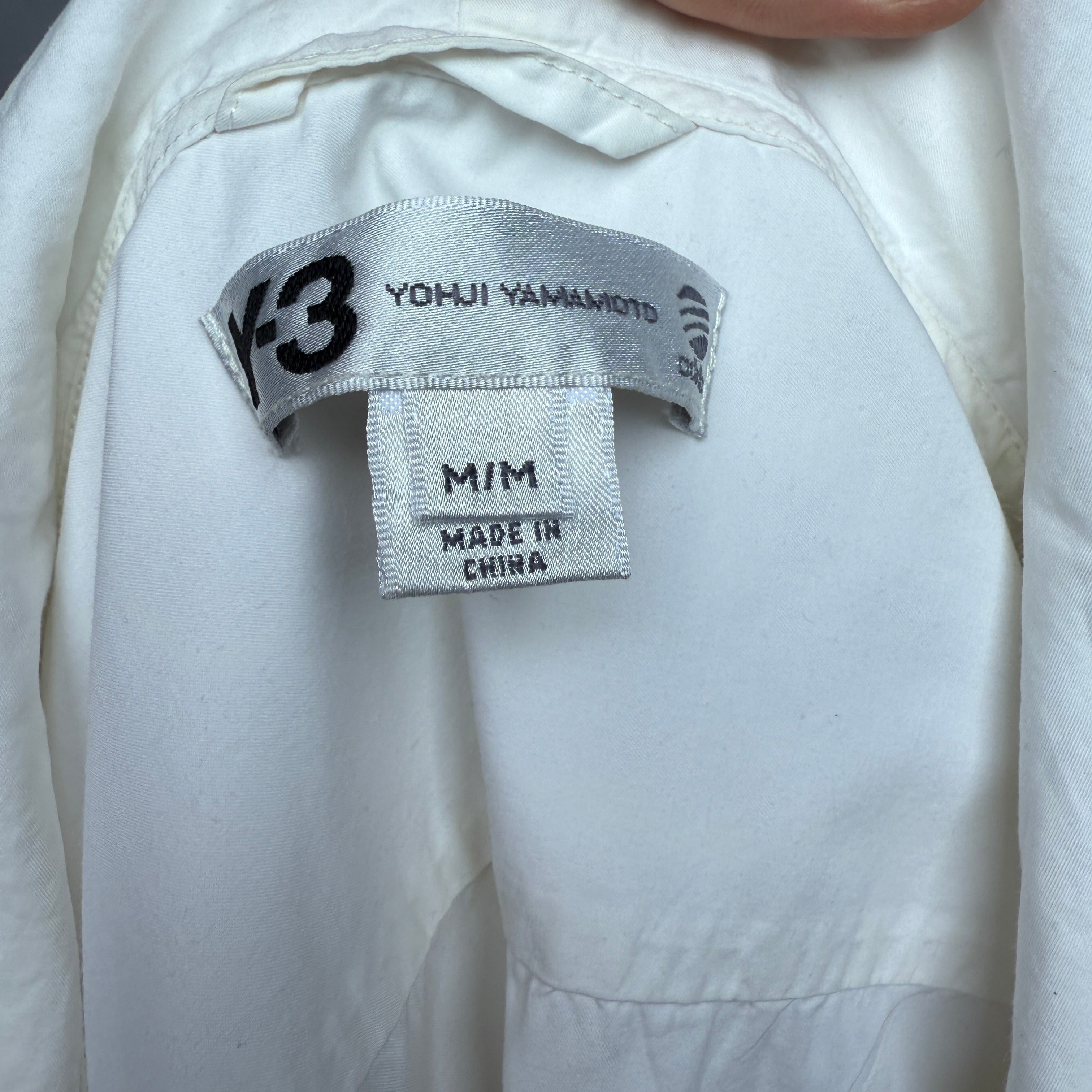 Y-3 Yohji Yamamoto x adidas – Hoodie Overshirt (Hemd / Pullover) Y3 – Größe M