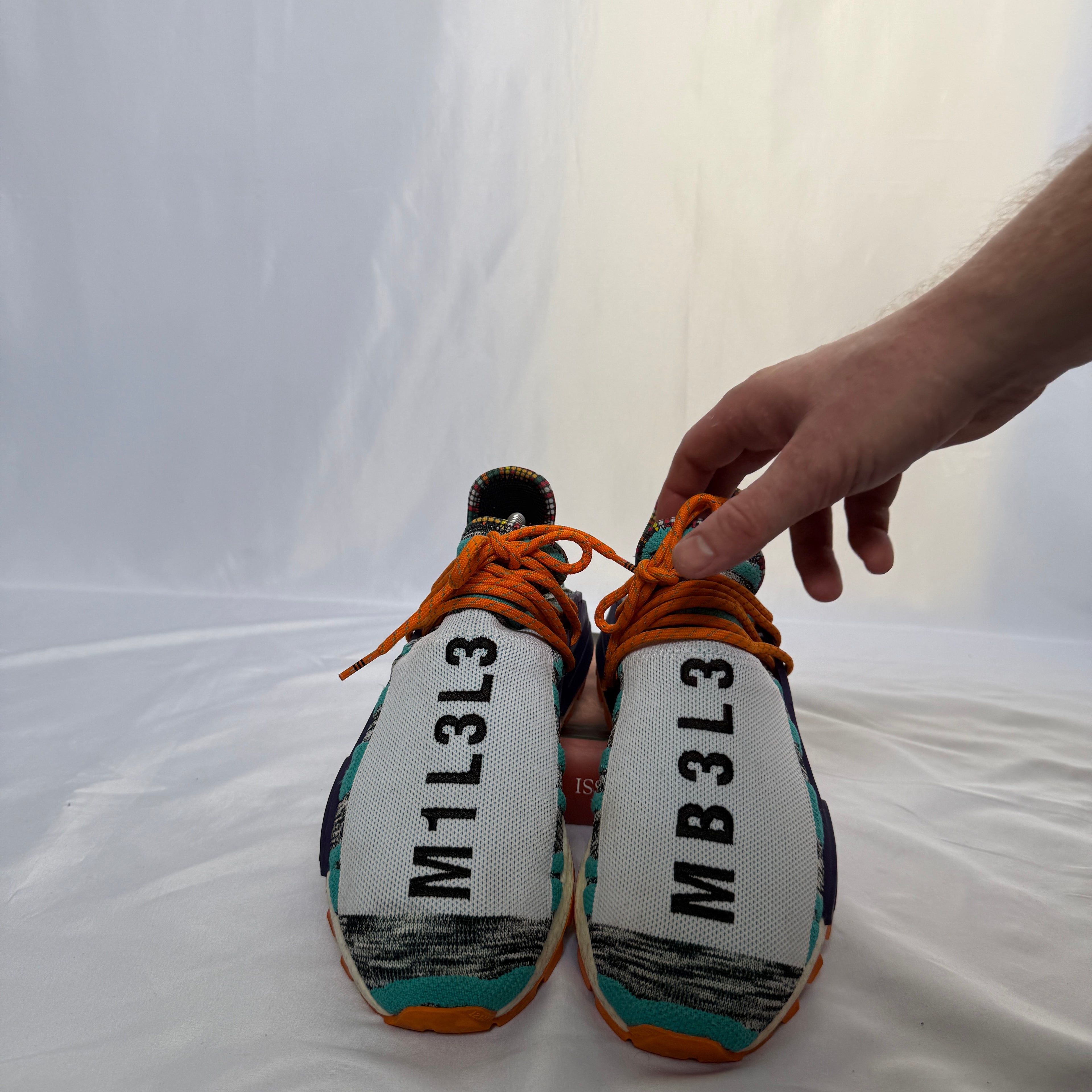 Adidas PW Human Race NMD TR Pharrell Williams „Afro Pack – M1L3L3“ – Größe 42 (US 8)