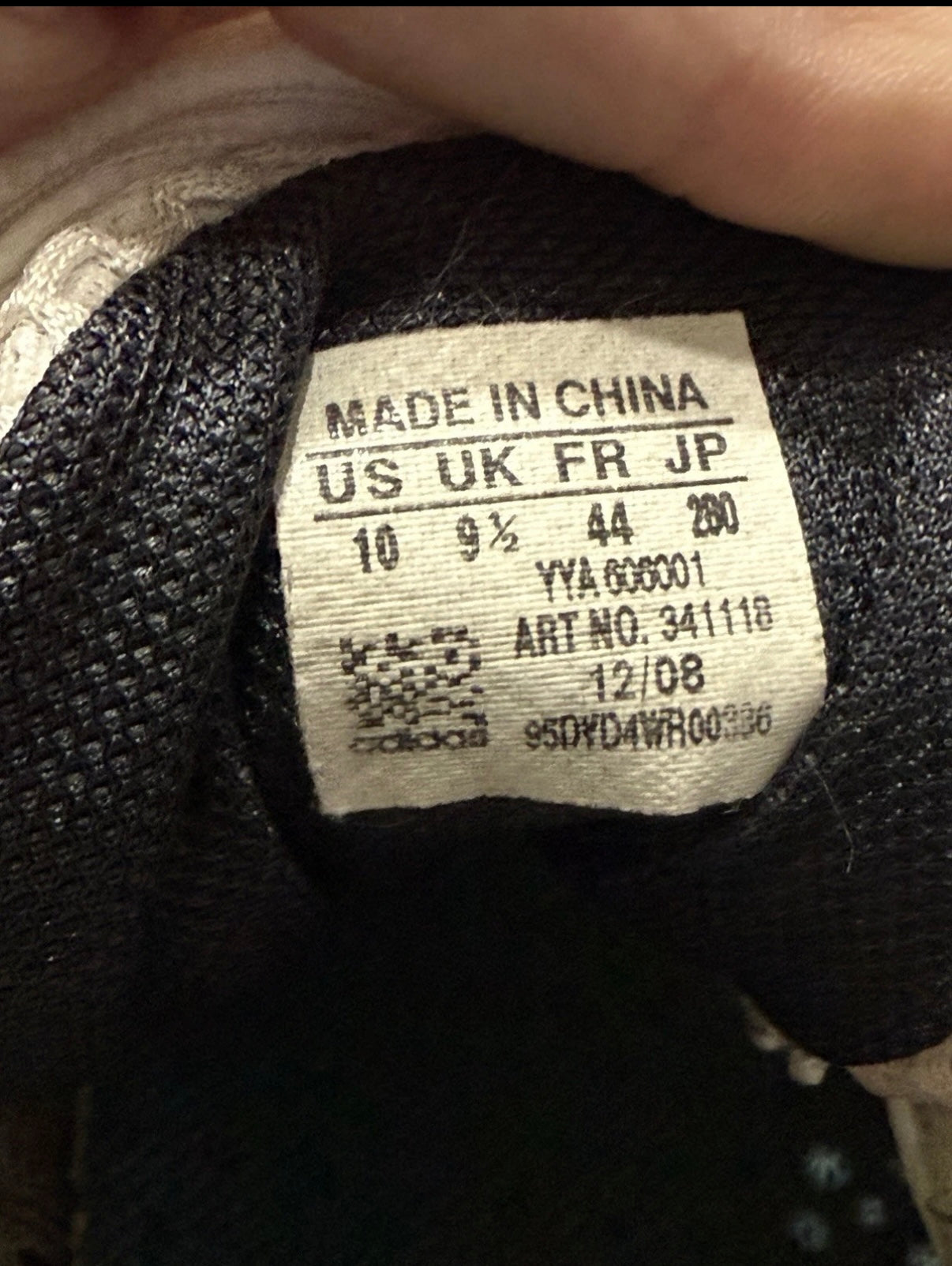 Adidas Sneaker ClimaCool 1 – frühe 00er Jahre Vintage – Größe 44 (US 9,5)