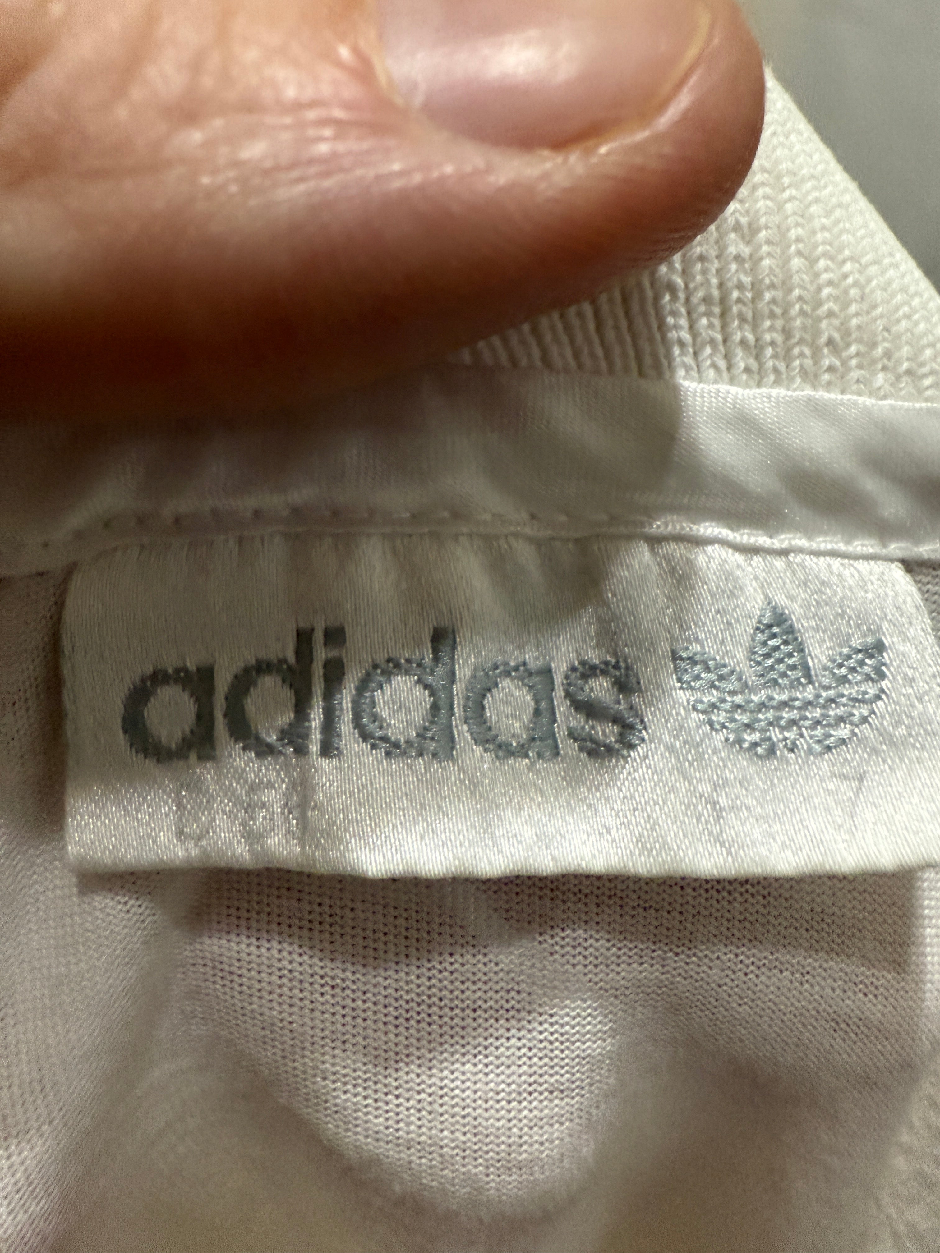 Adidas Originals Polo Shirt – Made in Yugoslavia – 80er Jahre Vintage / Rarität- Größe L