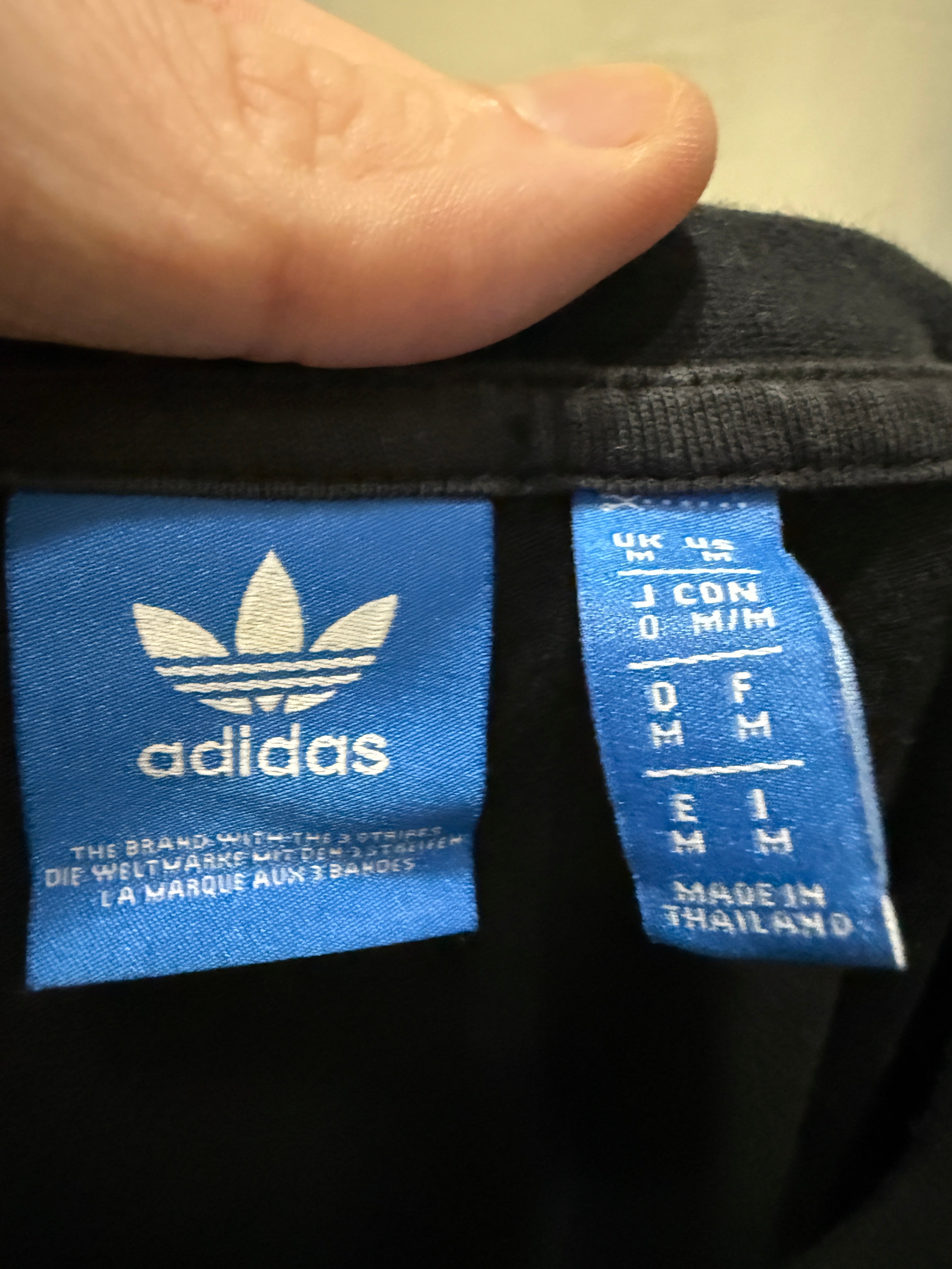 Adidas Original T-Shirt / Shirt – The Brand With The 3 Stripes – Retro - Größe M