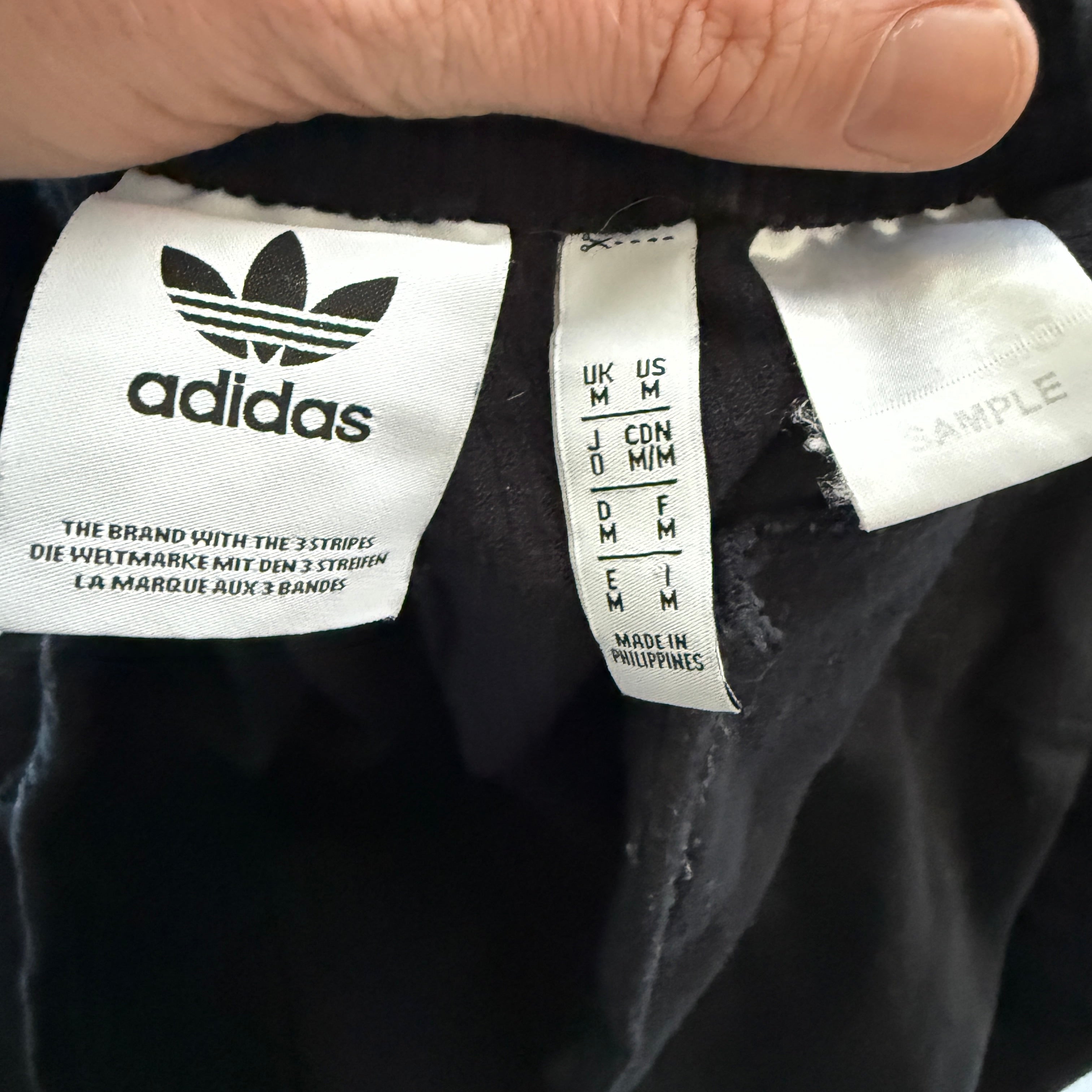 Adidas Originals Cordhose SAMPLE – Schwarz (Prototyp / Selten!) - Größe M