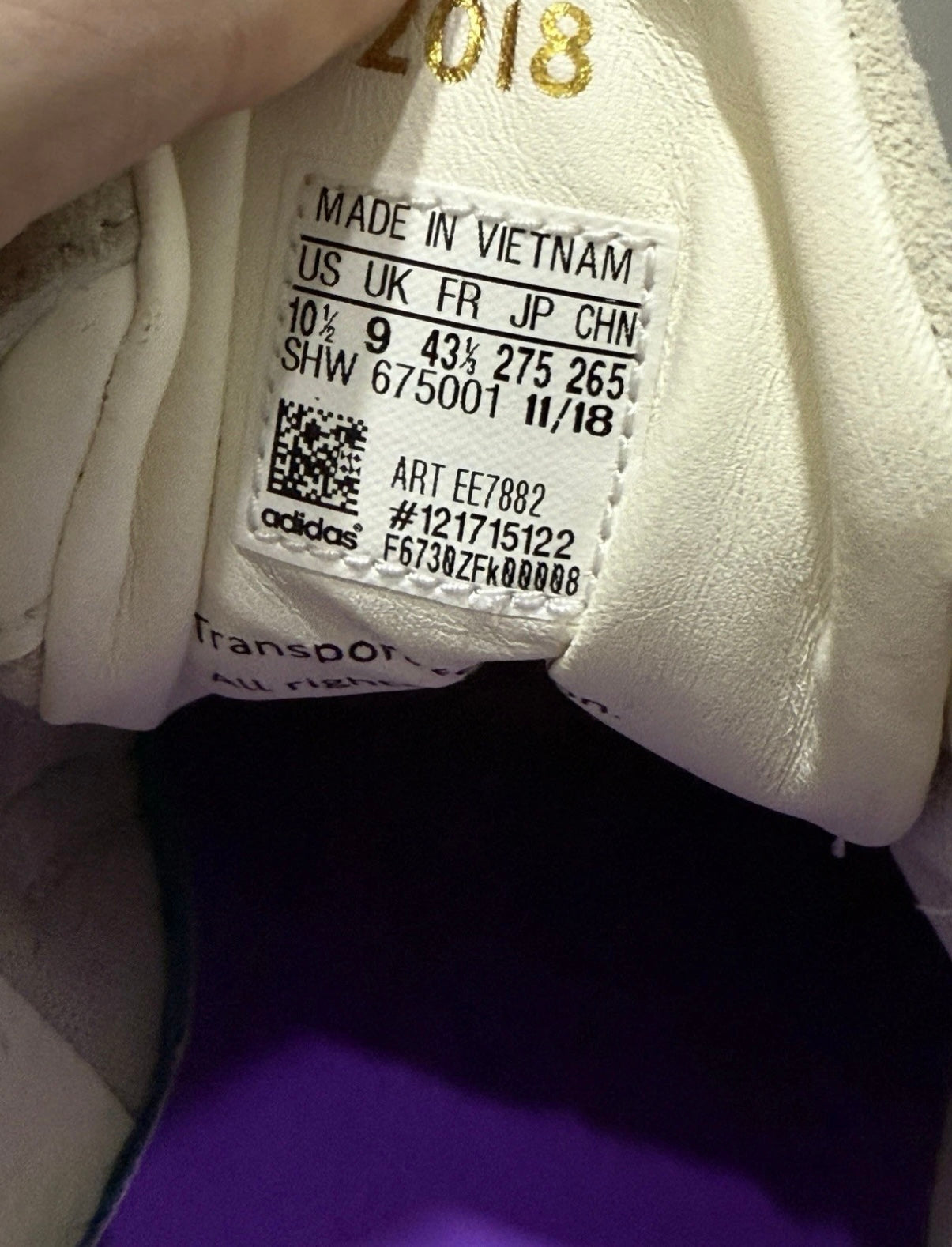 Adidas Sneaker Falcon W – Off White / Limited Edition– Größe 43⅓ (US 10,5)