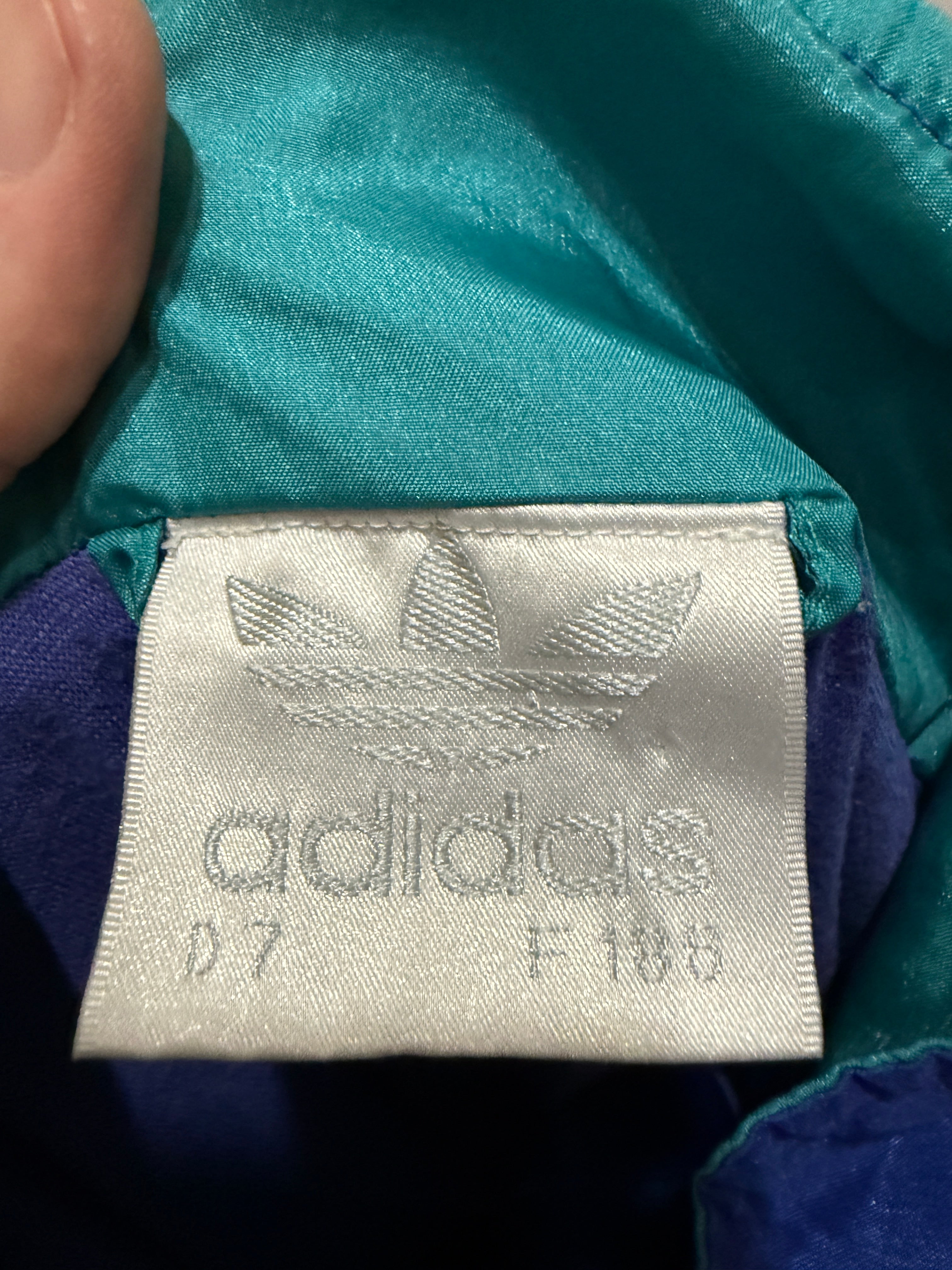 Adidas Originals Jacke / Windbreaker – frühe 90er Jahre Vintage - Größe L