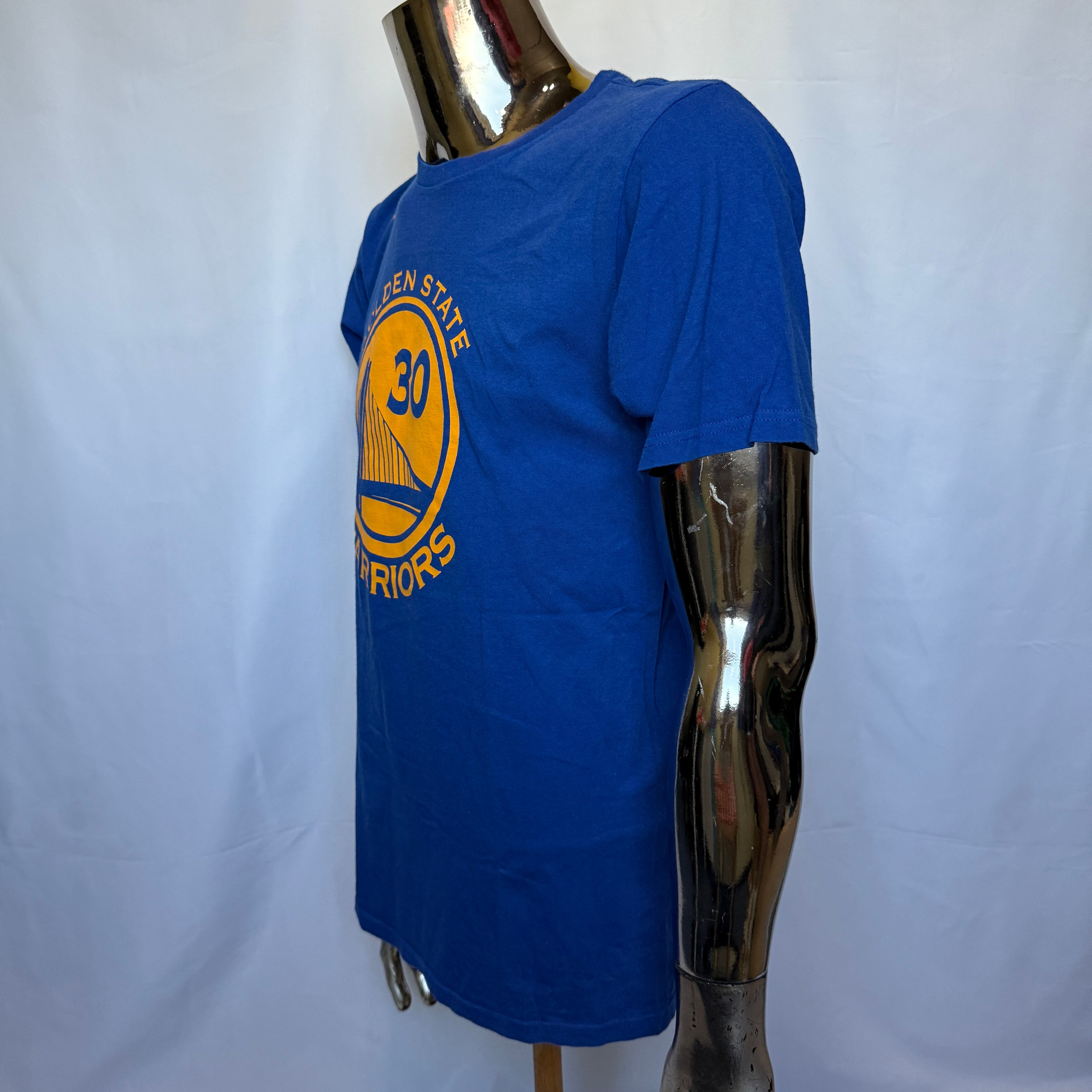 Adidas NBA T-Shirt / Shirt – Golden State Warriors #30 Curry – Größe M