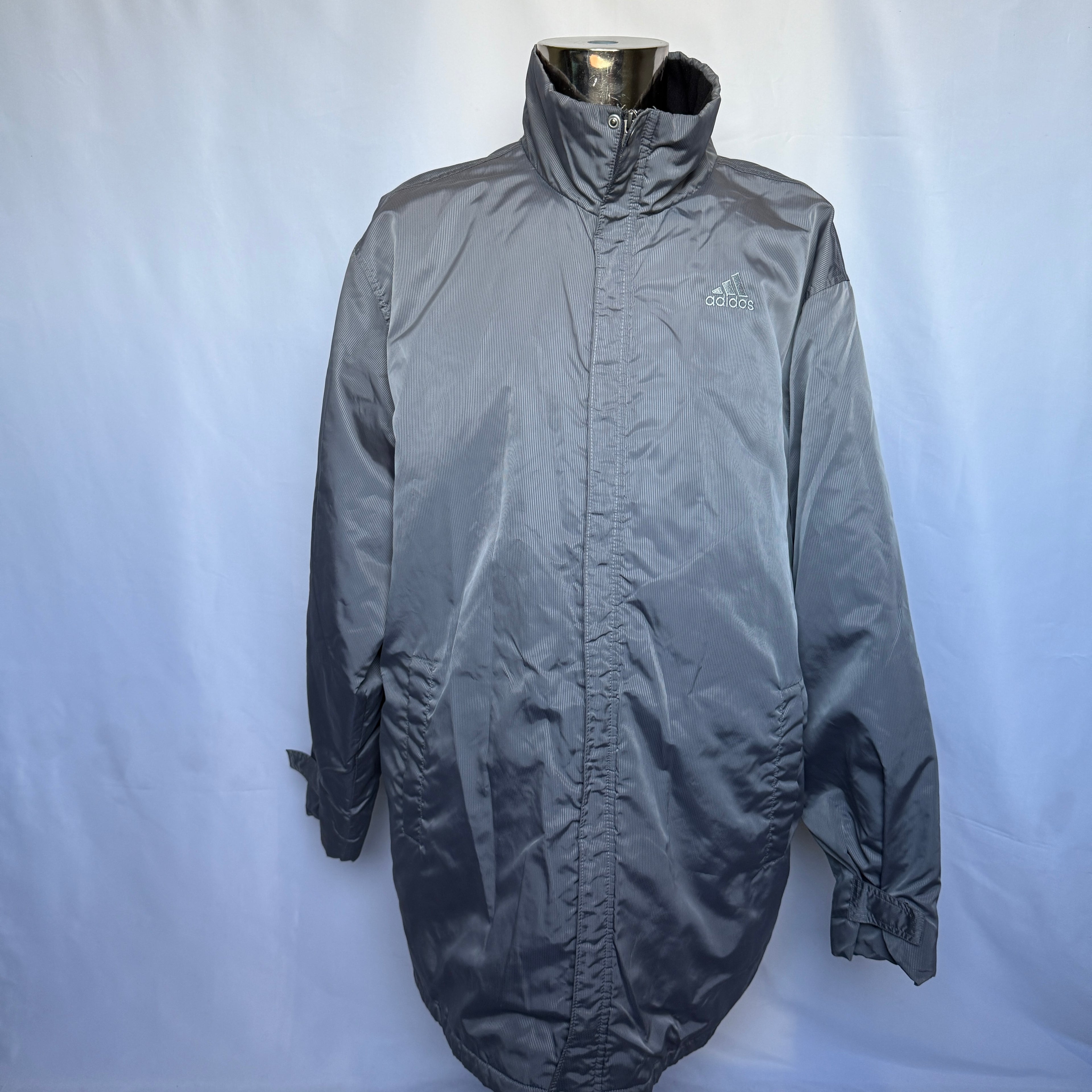 Adidas Jacke (Winterjacke) – frühe 00er Jahre Vintage - Größe M