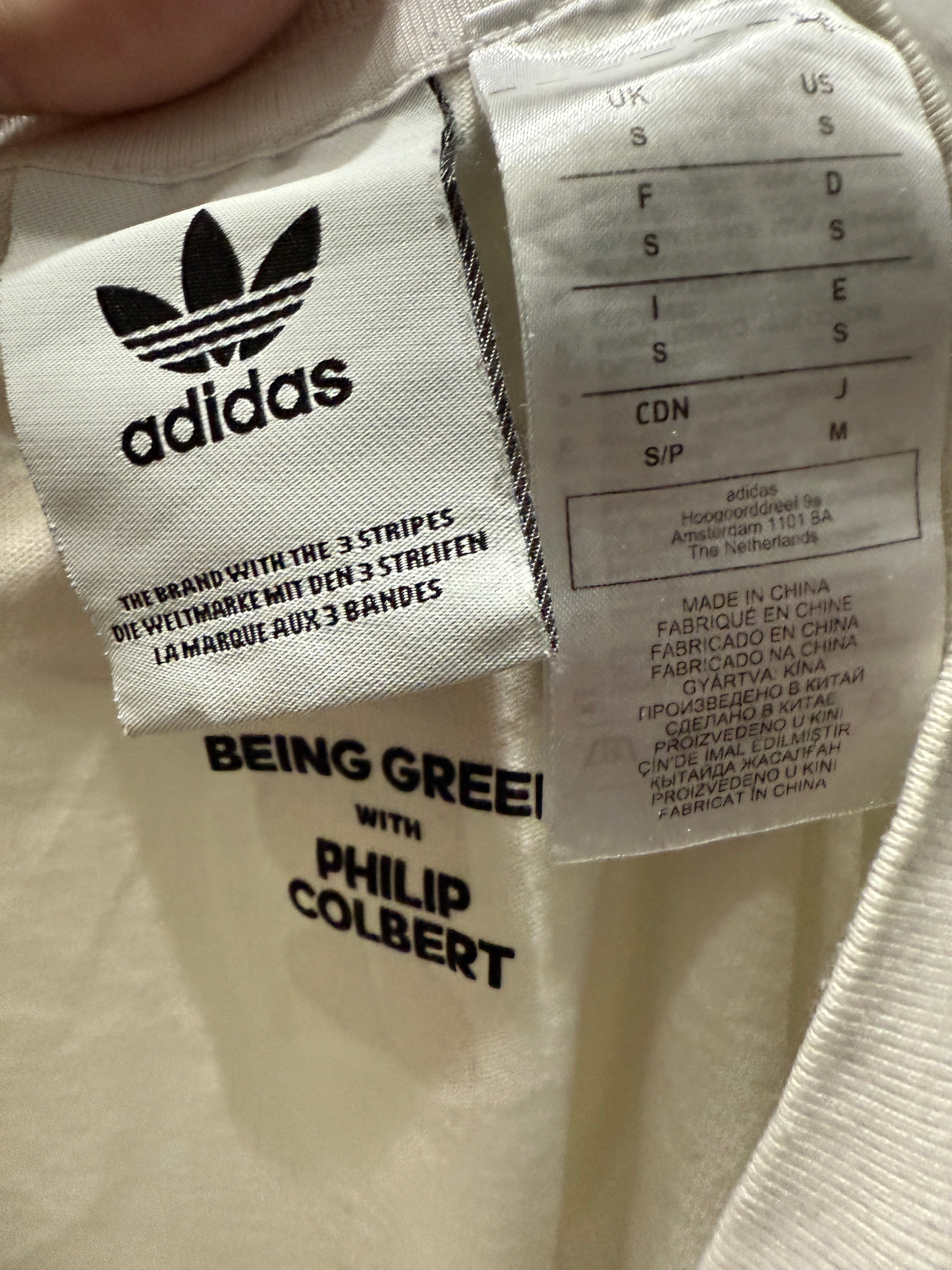 Adidas Originals x Philip Colbert – “Save The Lobster” T-Shirt – Limited Collaboration – Größe S