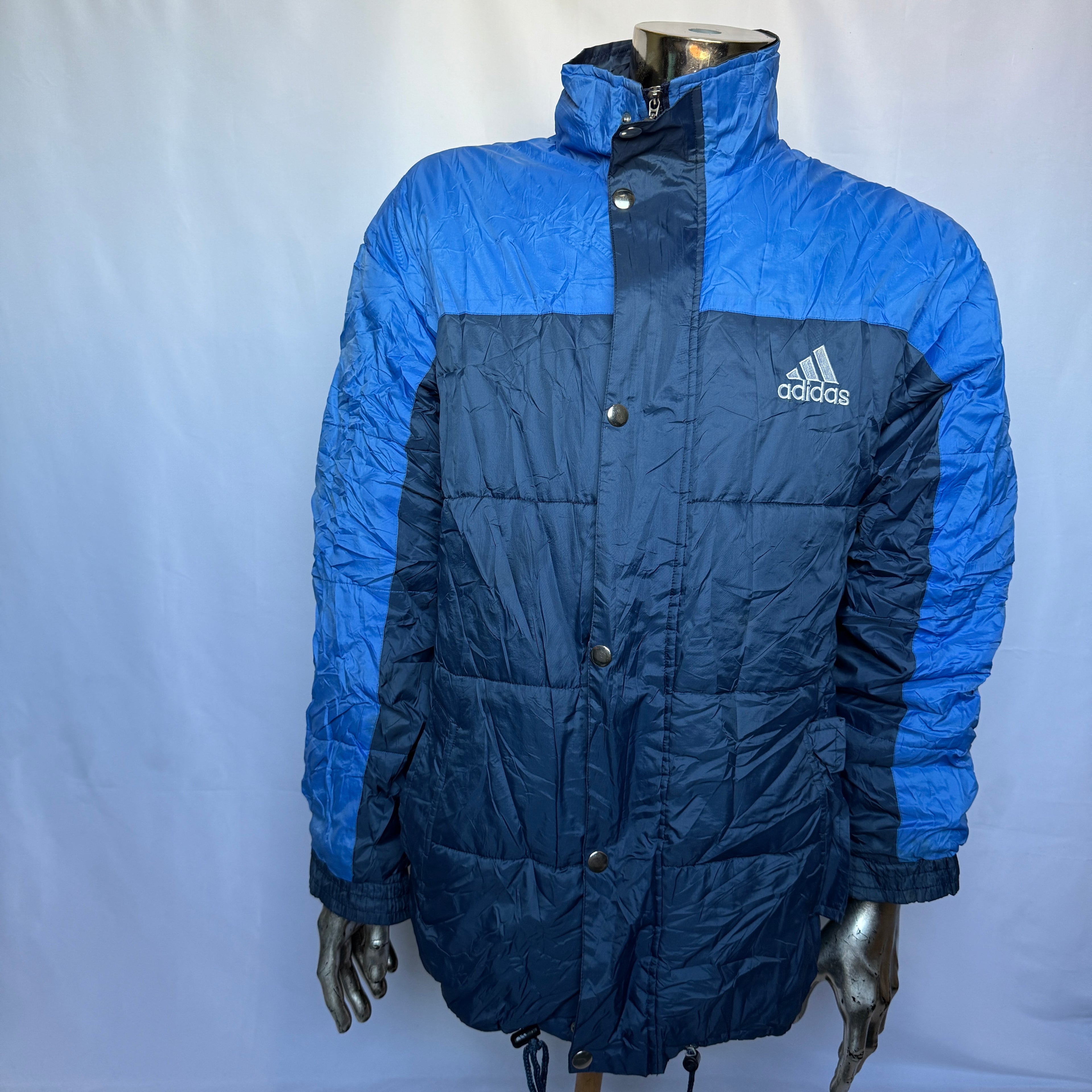 Adidas Jacke (Winterjacke / Herbstjacke) – frühe 00er Jahre Vintage - Größe XL