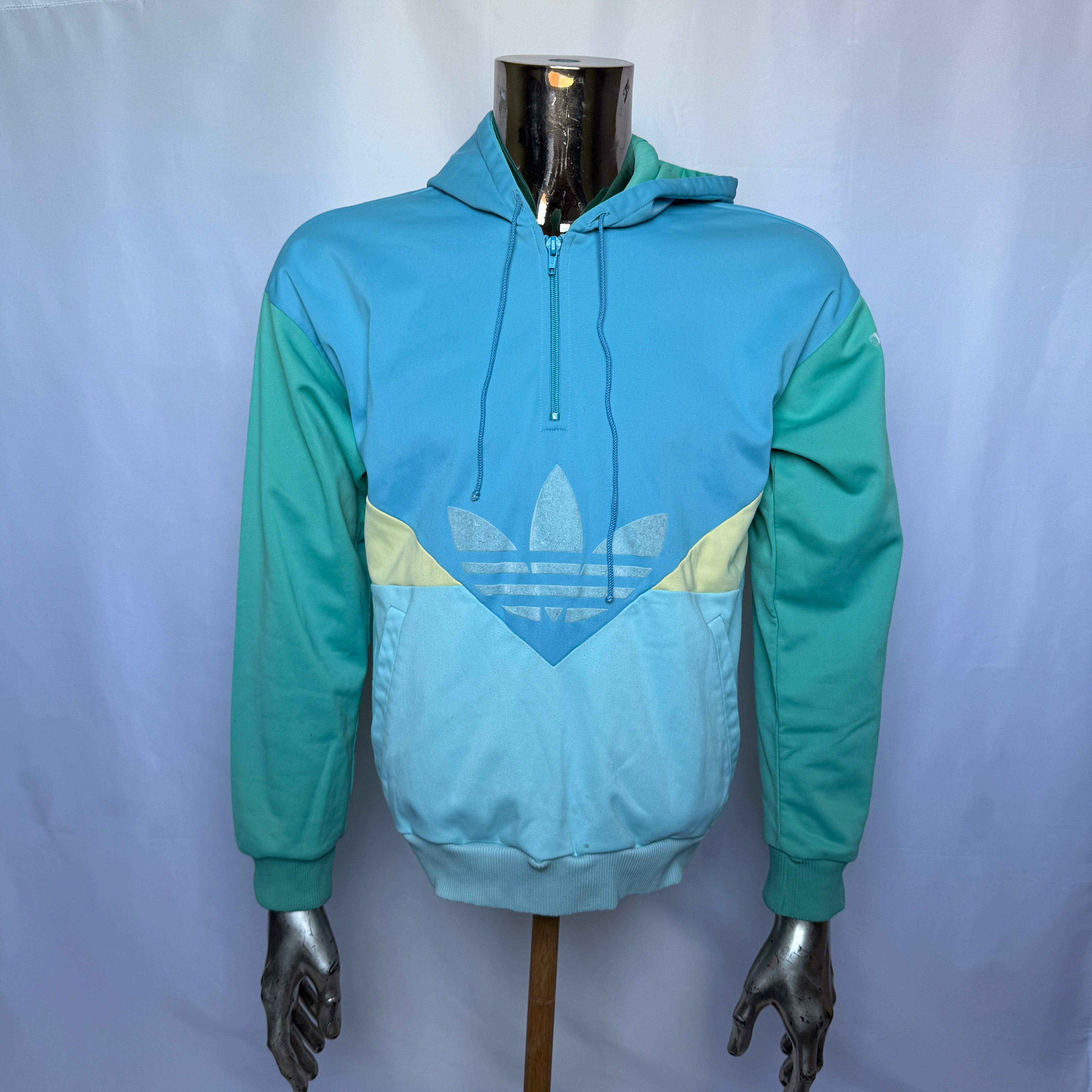 Adidas Hoodie „Made in West-Germany“ – 80er-90er Vintage - Größe M