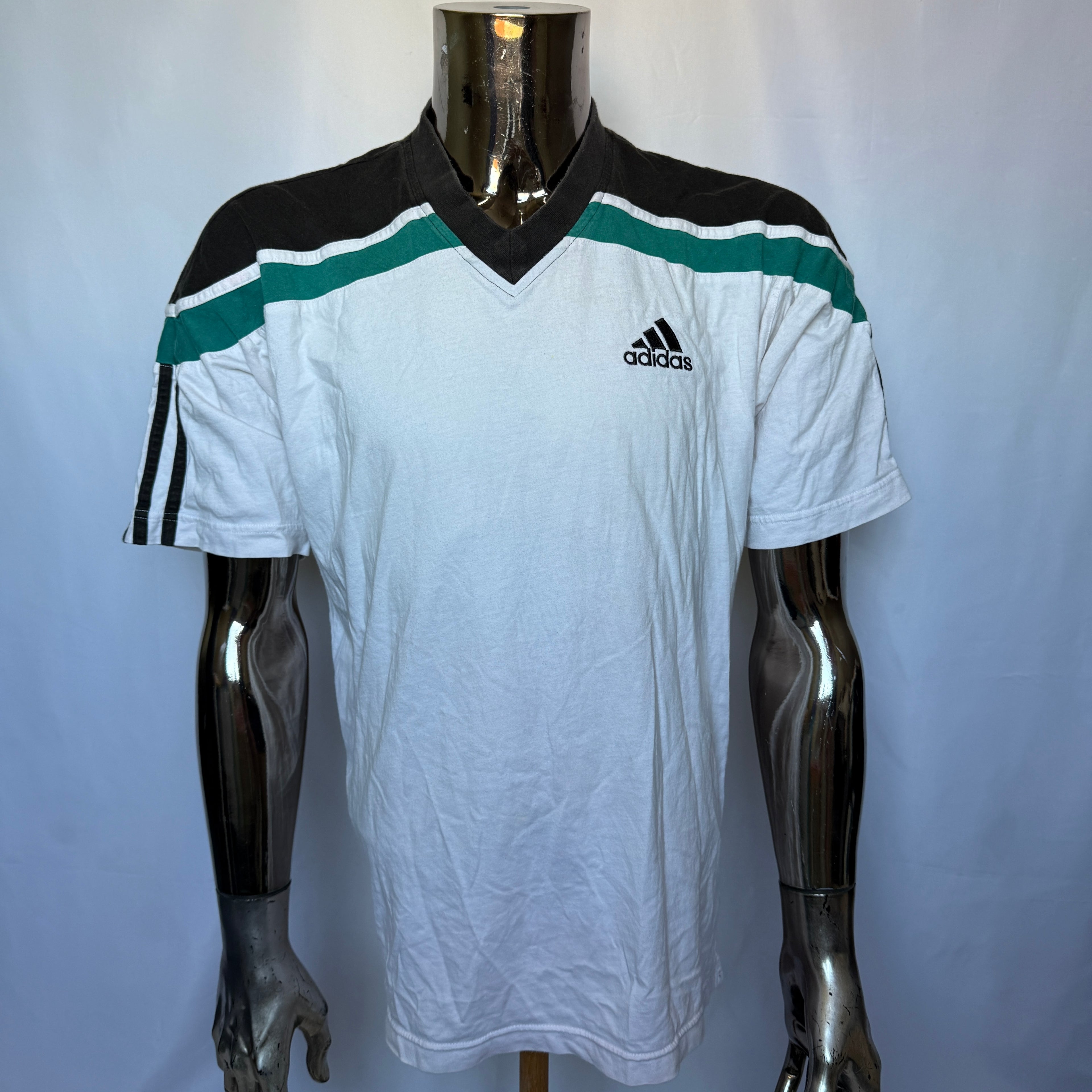 Adidas Equipment T-Shirt / Shirt – Made in Europe – 90er Jahre Vintage - Größe M