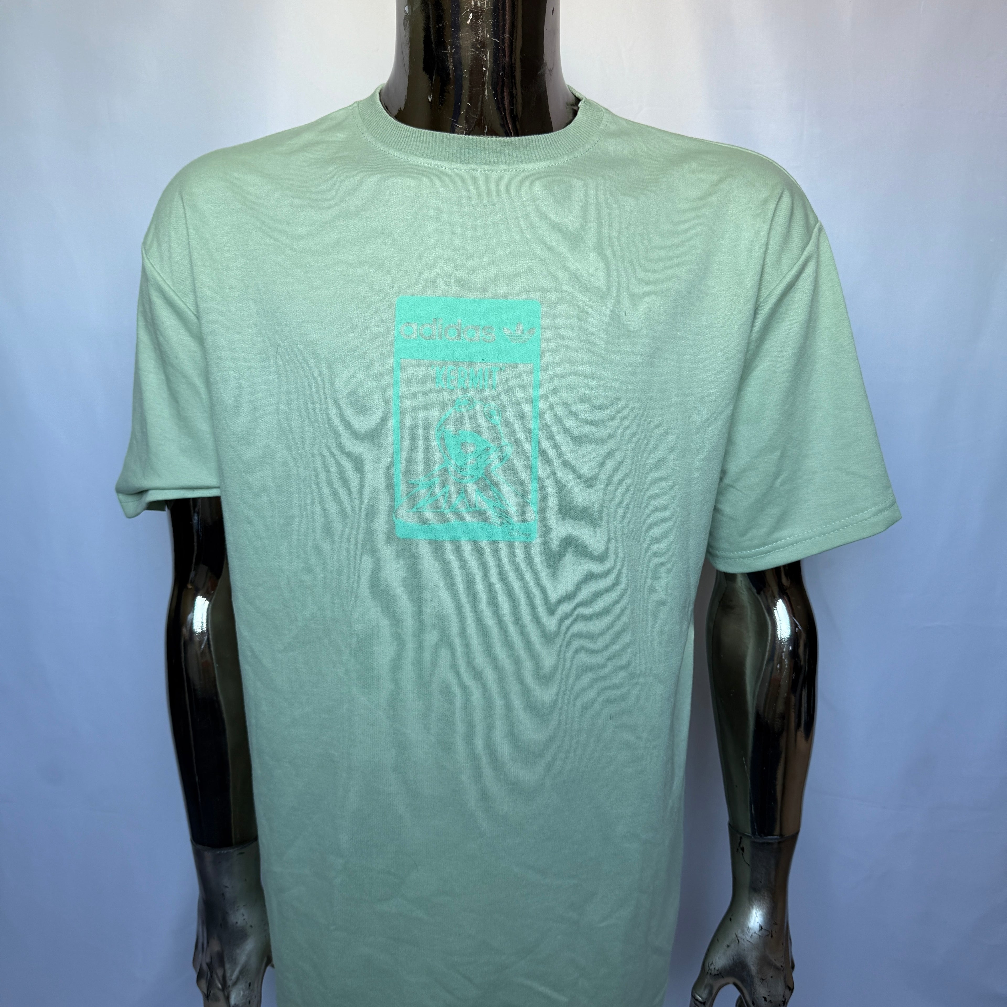 Adidas Originals x Disney Kermit the Frog T-Shirt – 2021 – “It’s Not Easy Being Green” Collection - Größe S