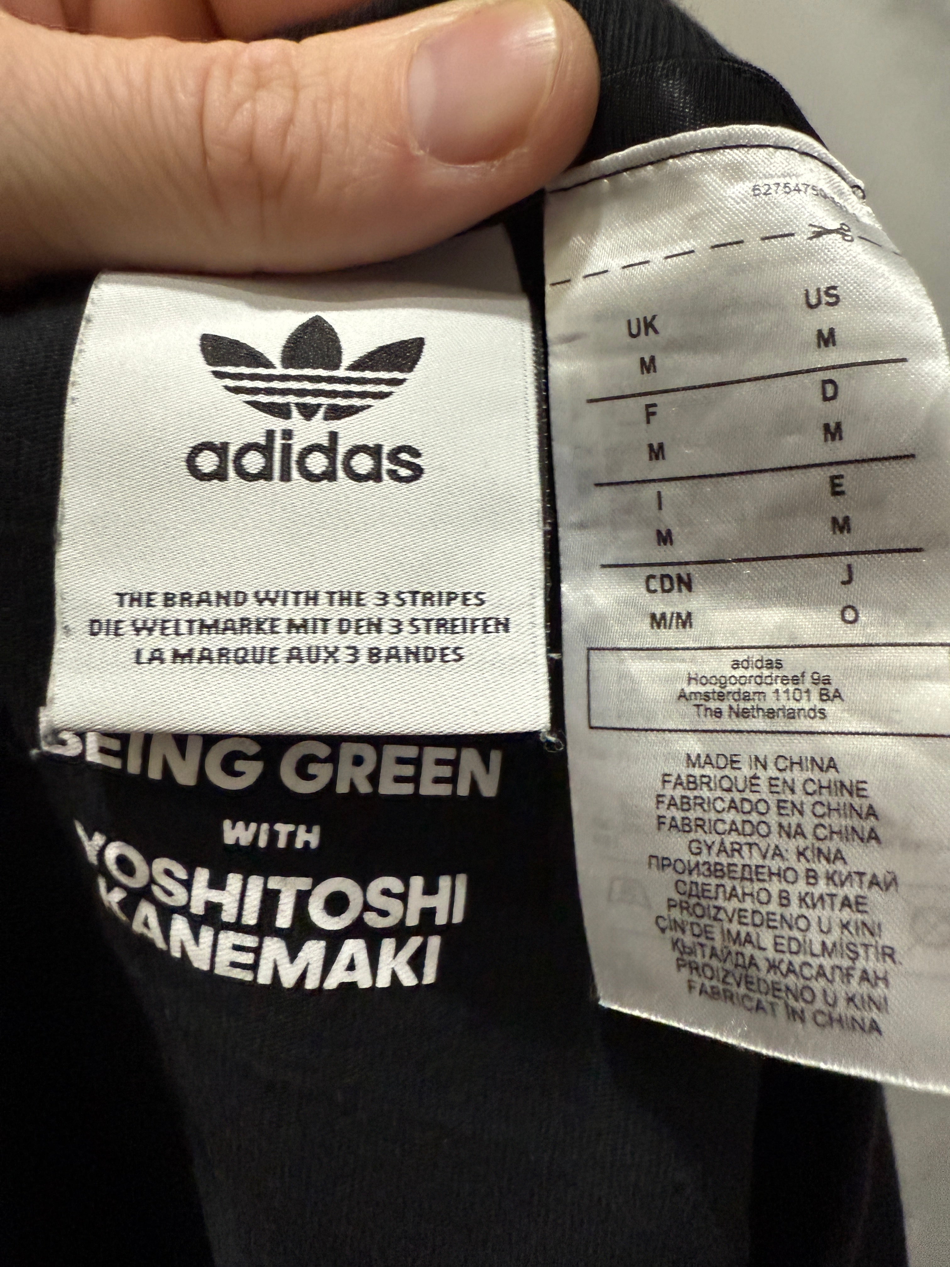 Adidas Originals x Yoshitoshi Kanemaki T-Shirt / Shirt– Limited Edition - Größe M