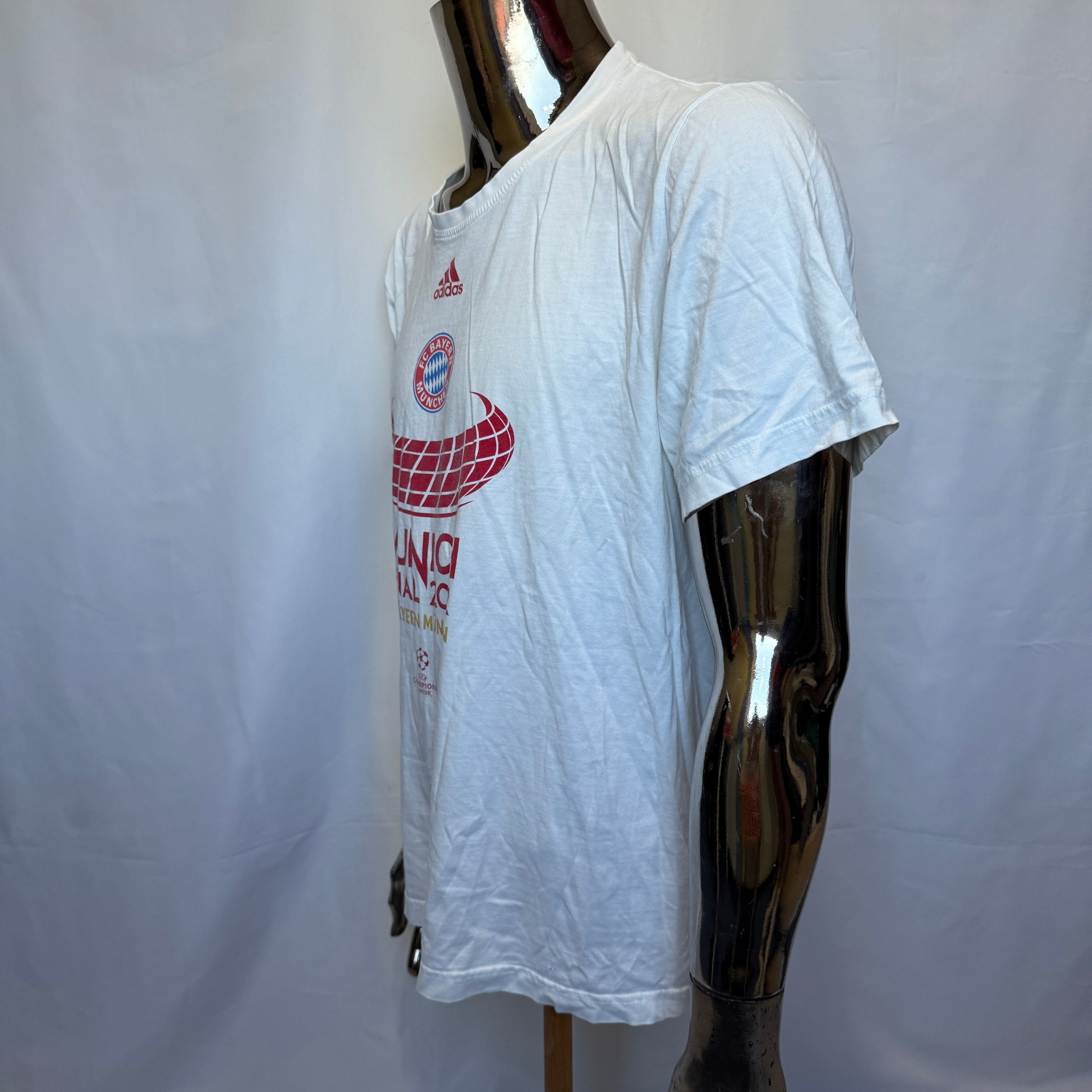 Adidas München Finale 2012 T-Shirt / Shirt – CL – „Finale dahoam“ - Größe L