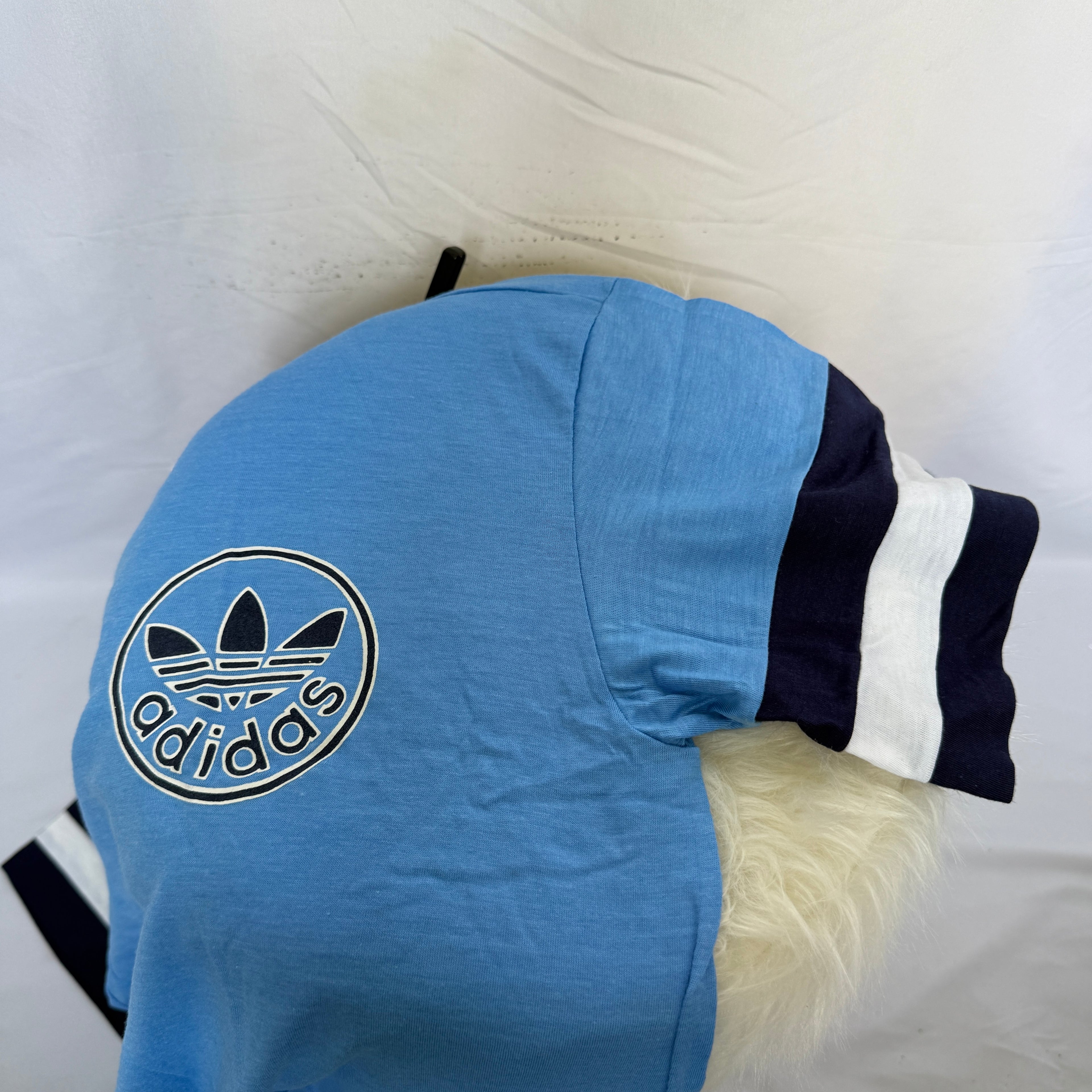 adidas 80er 90er Vintage T-Shirt – neu, Deadstock – Rarität – Gr. S