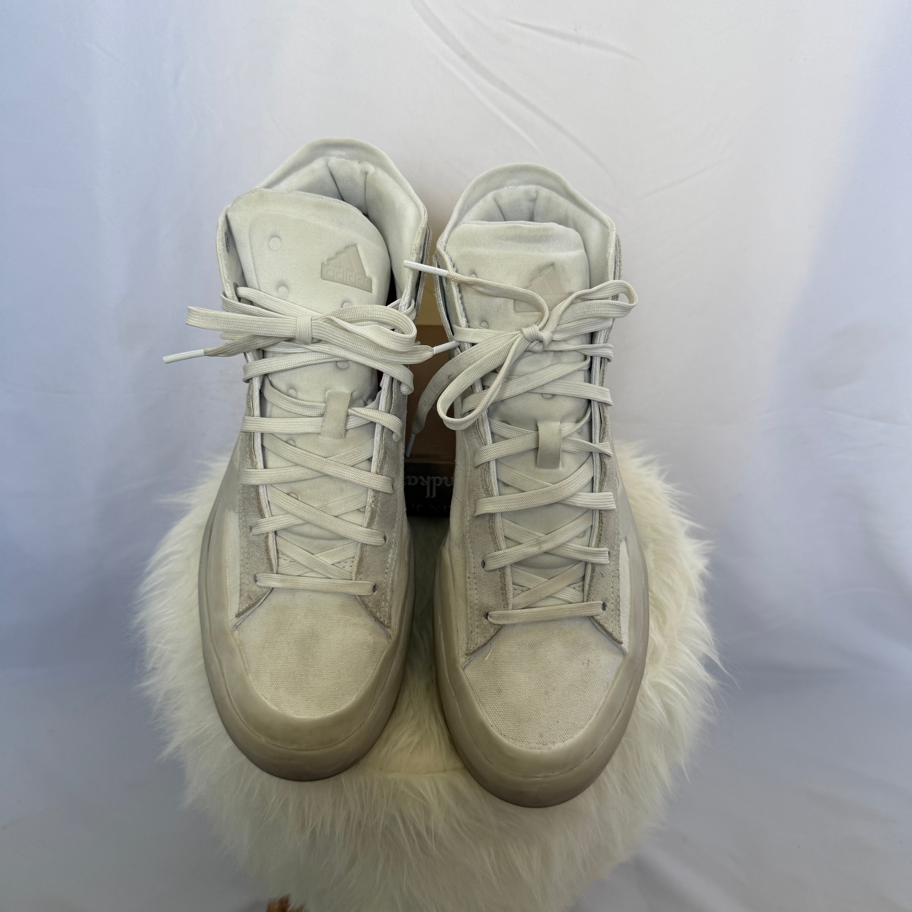 adidas Znsored Hi – ftwr white / light grey – Größe 46