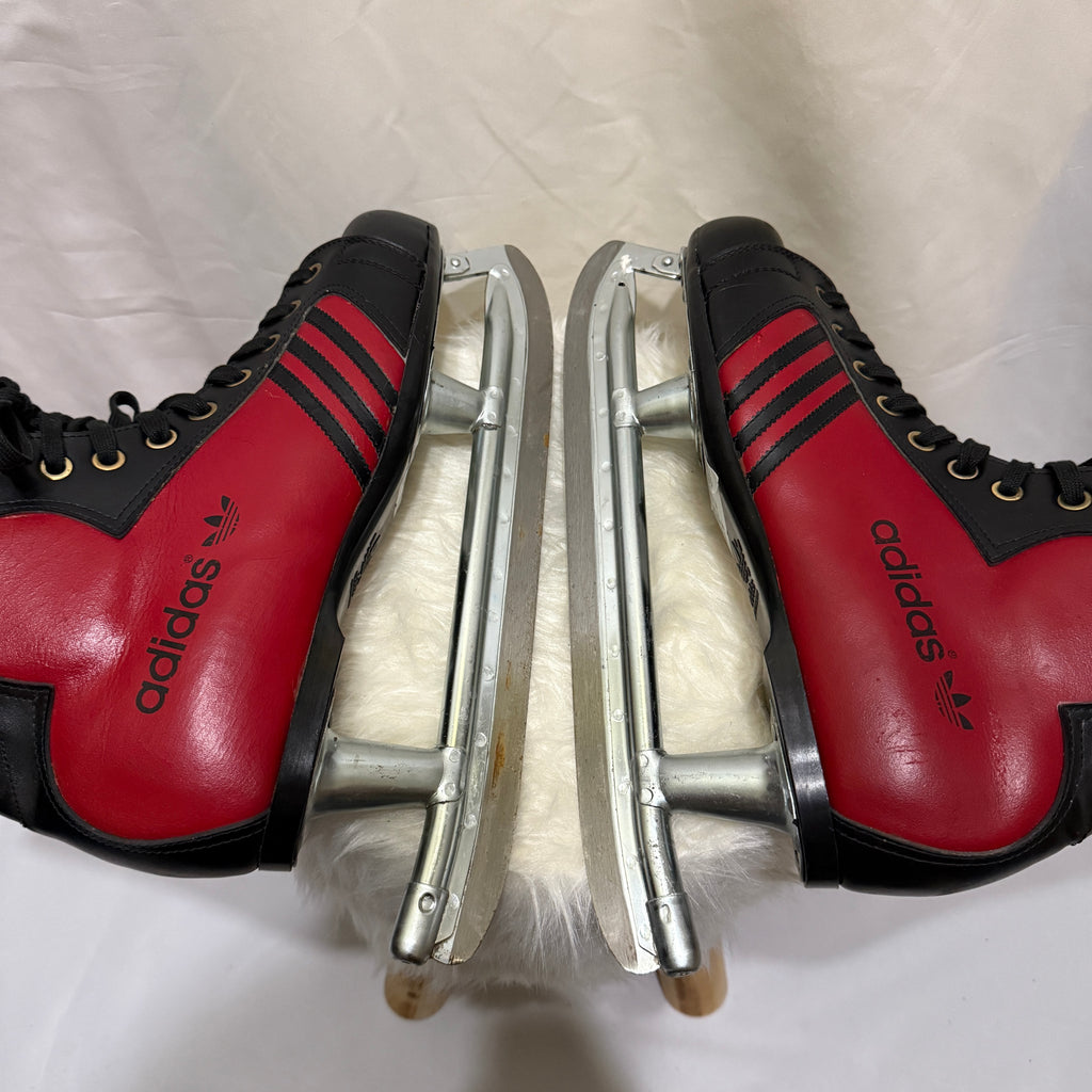 Adidas Schlittschuhe – 70er bis 80er Jahre Vintage - selten / Rarität - Größe 46 1/2